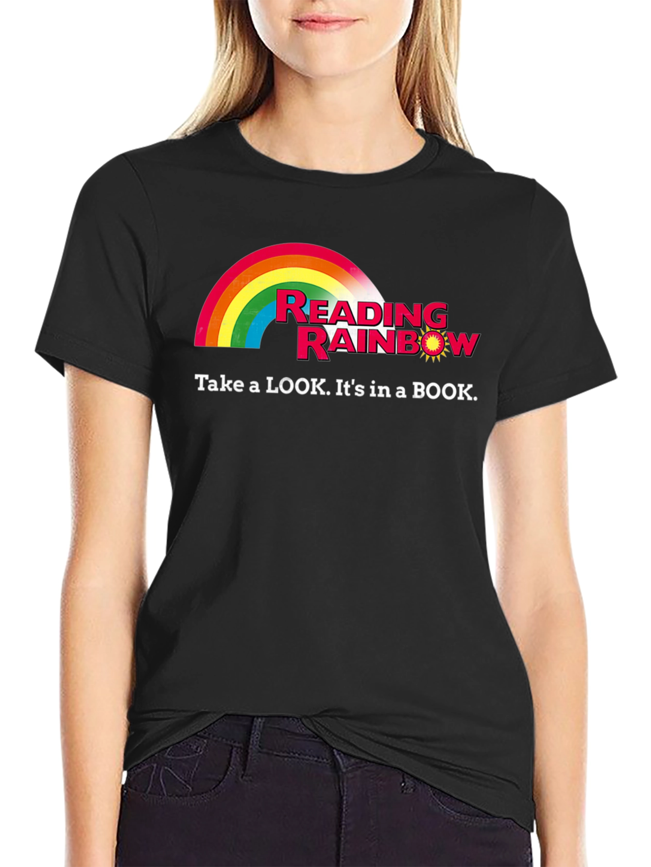 Reading Rainbow Graphic T-Shirt - Take a LOOK