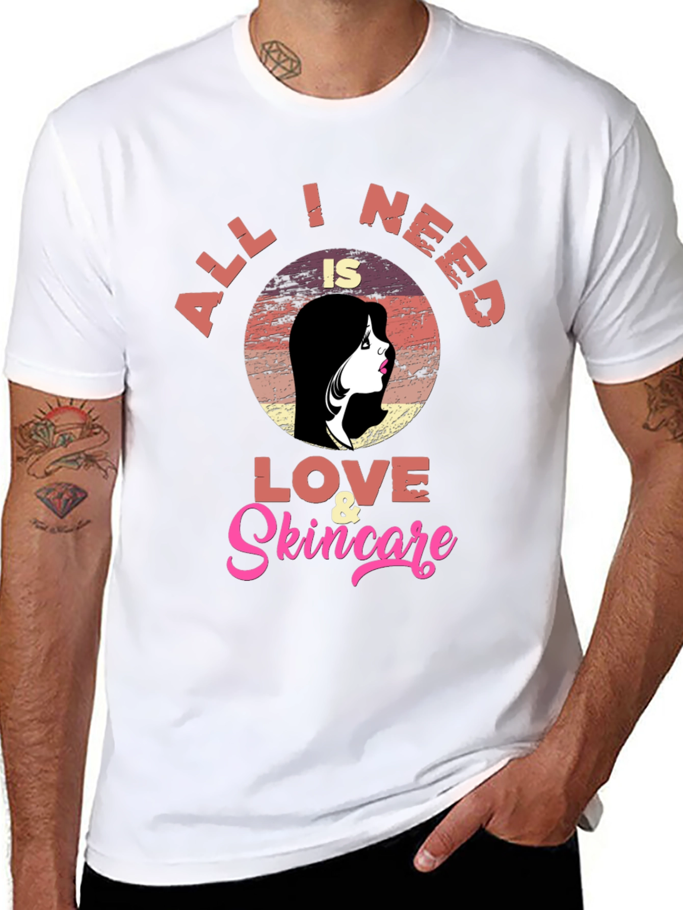 Love & Skincare T-Shirt - All I Need Tee