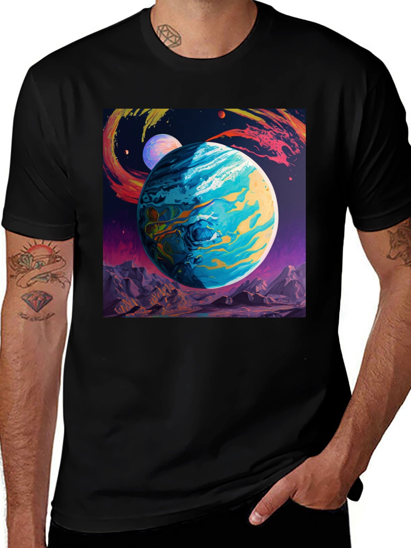 Space Planet T-Shirt