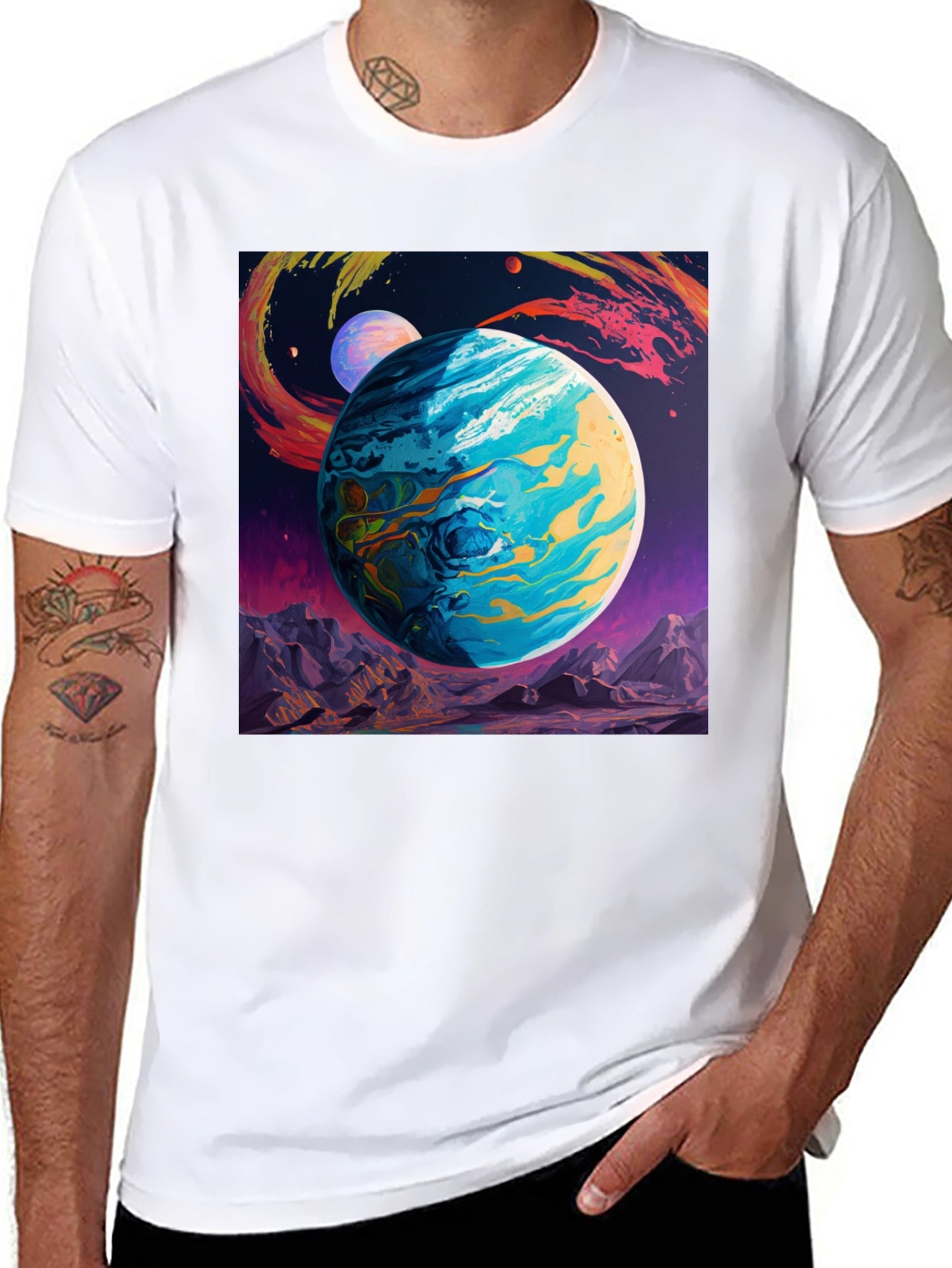 Space Planet T-Shirt