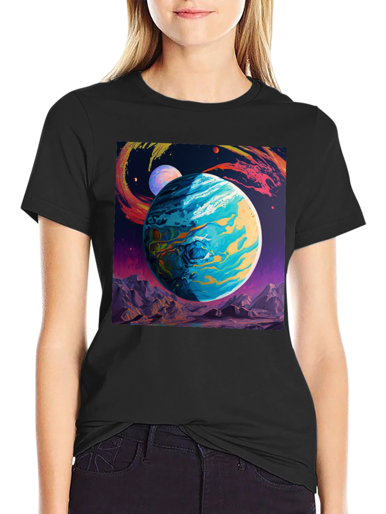 Space Planet T-Shirt