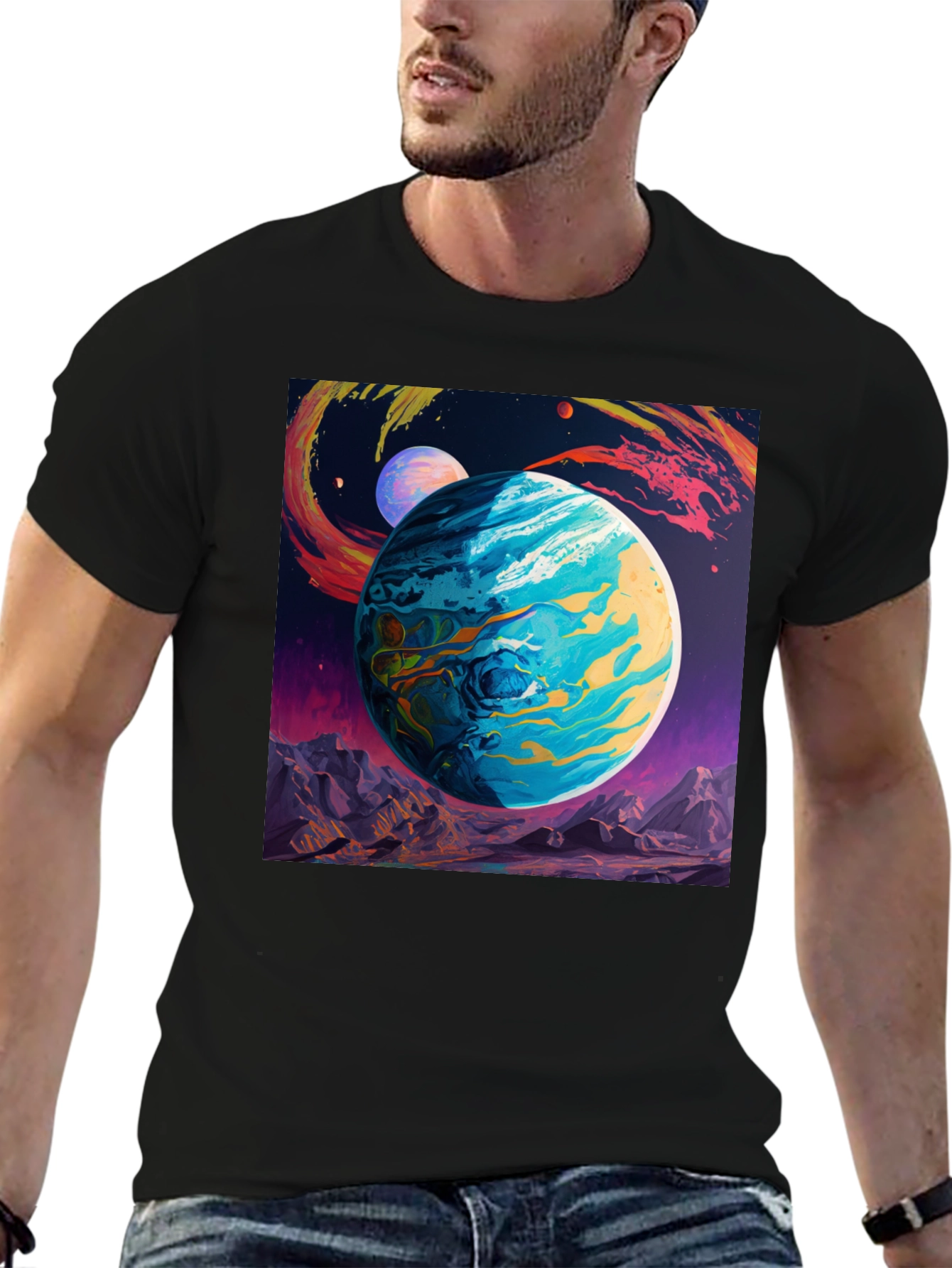 Space Planet T-Shirt