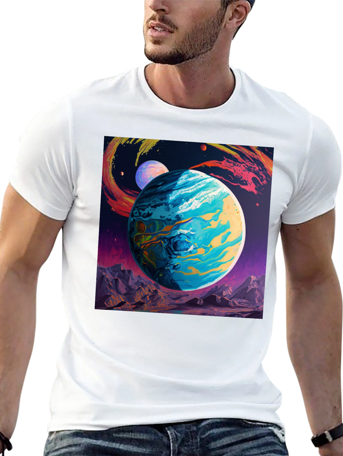 Space Planet T-Shirt