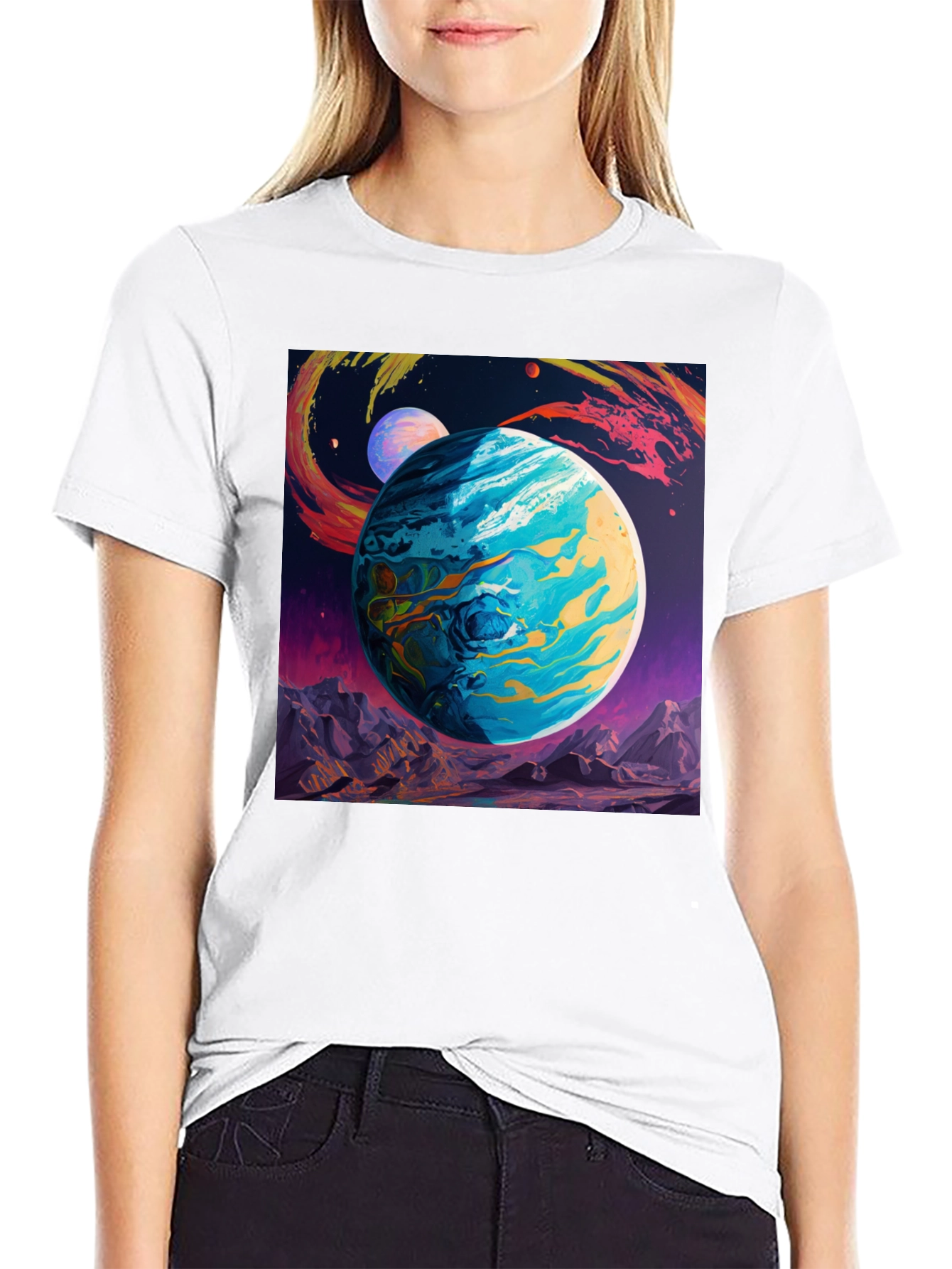 Space Planet T-Shirt