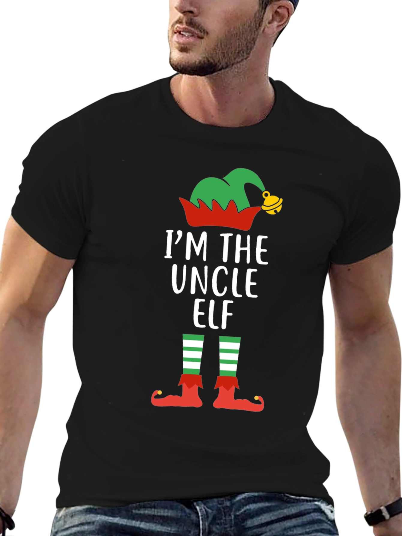 Im The Uncle Elf Christmas T-Shirt