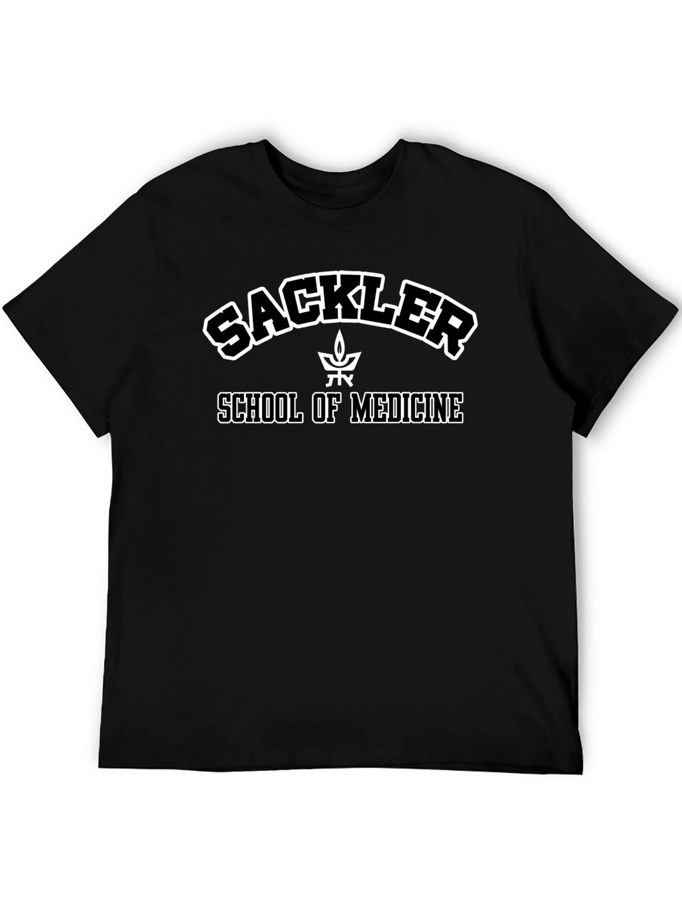 Sackler School of Medicine Black Graphic T-Shirt