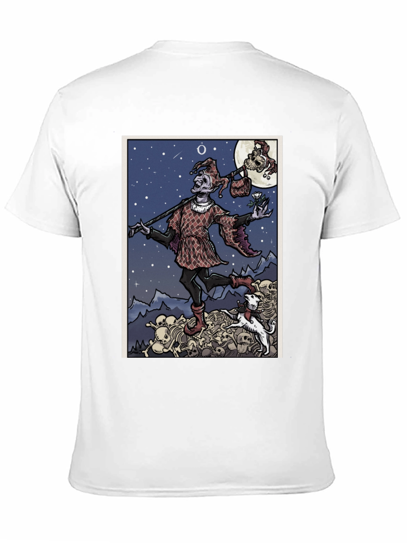 The Fool Tarot Card Graphic Tee - Unique Design