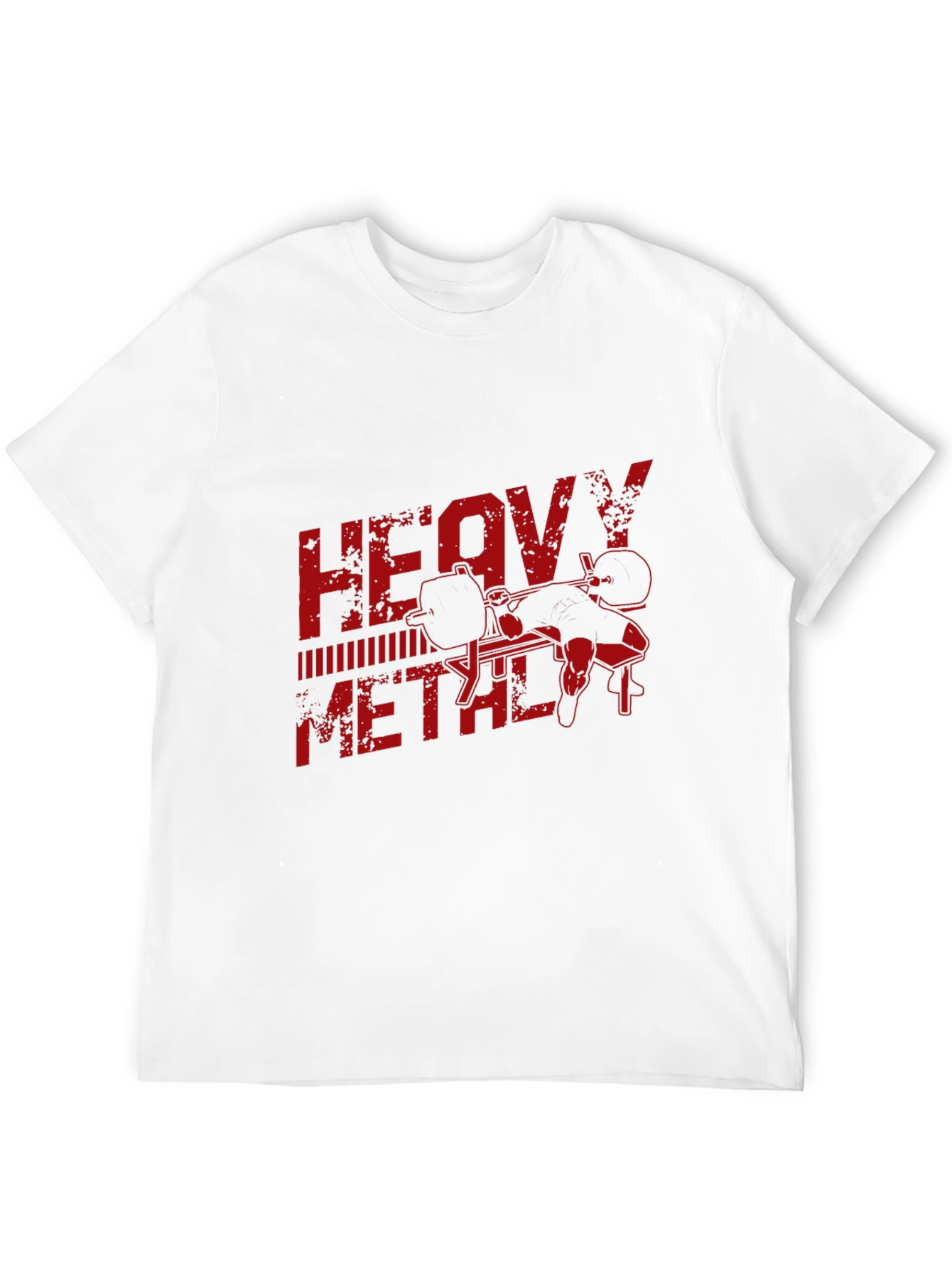 Heavy Metal Gym T-Shirt - Black Workout Tee