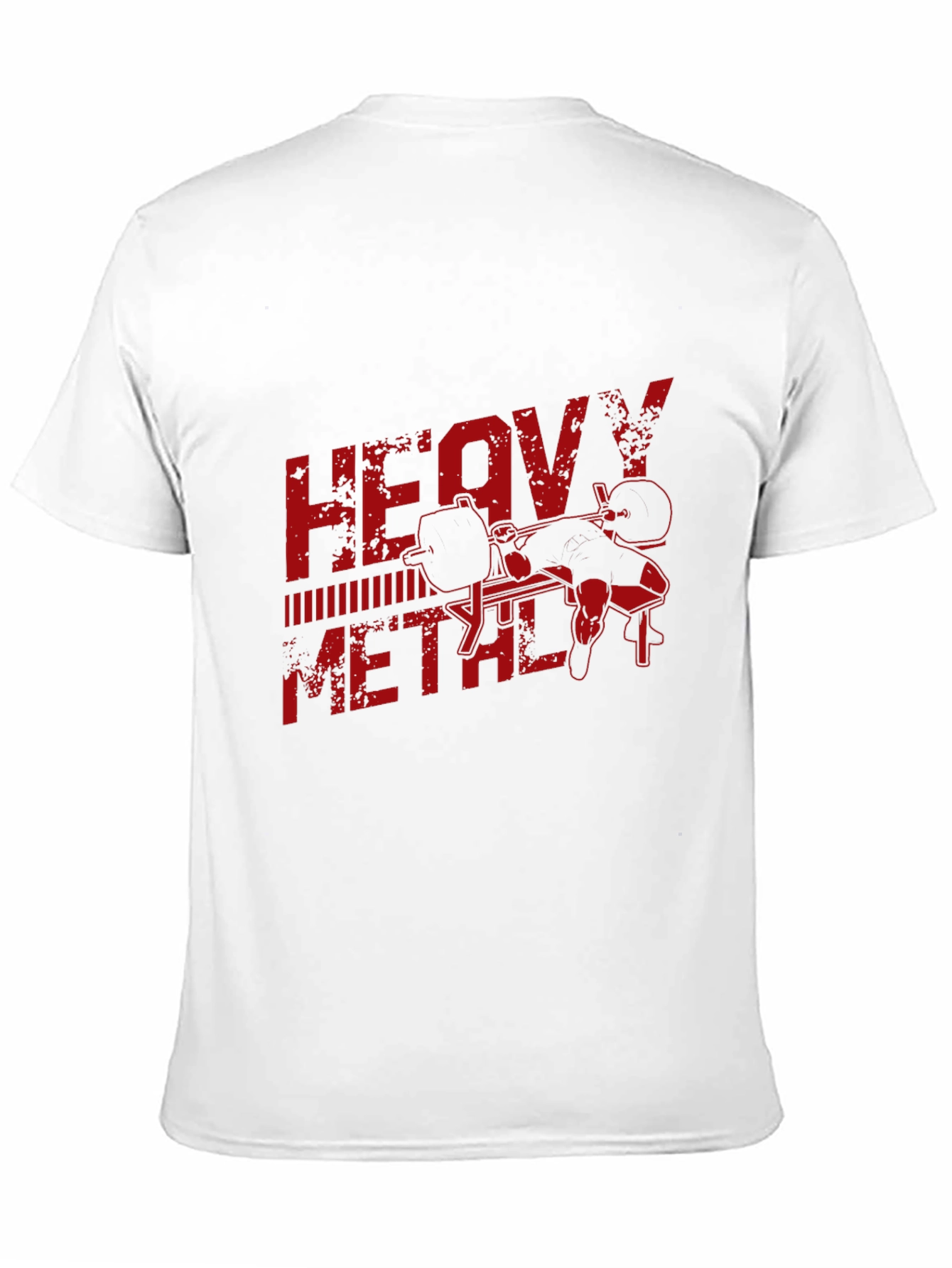 Heavy Metal Gym T-Shirt - Black Workout Tee