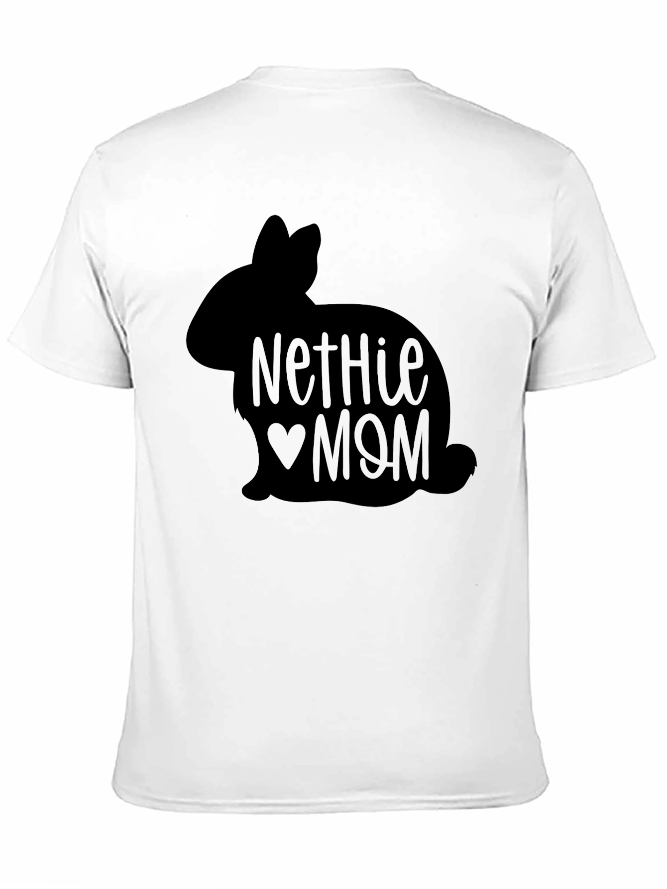 Netherland Dwarf Rabbit Mom T-Shirt