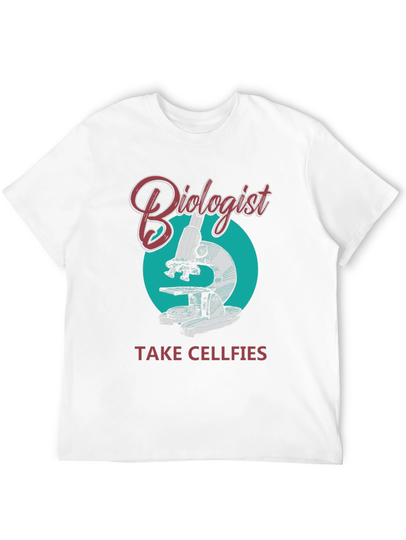 Biologist Take Cellfies Graphic T-Shirt