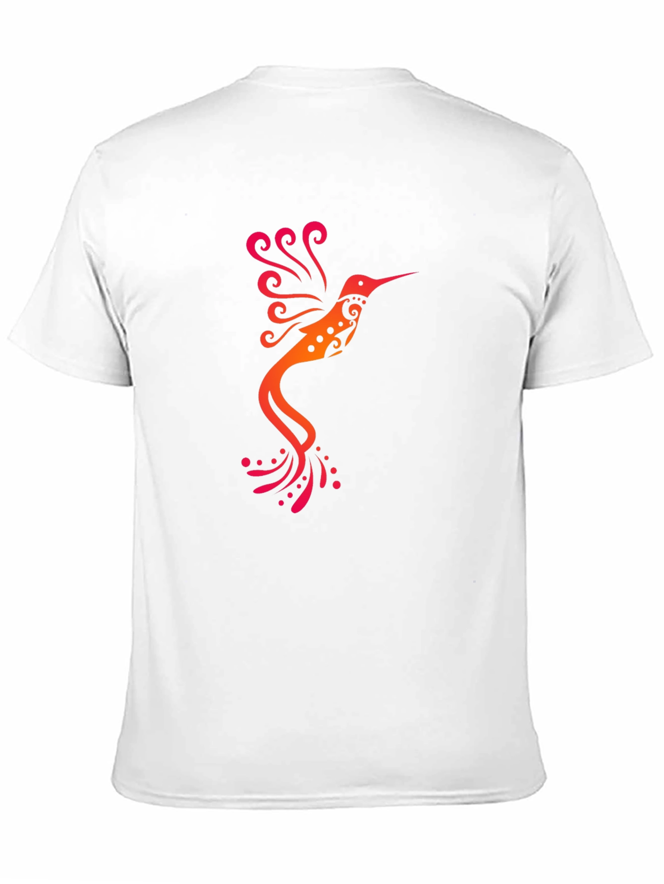 Hummingbird Tribal Art T-Shirt - Black