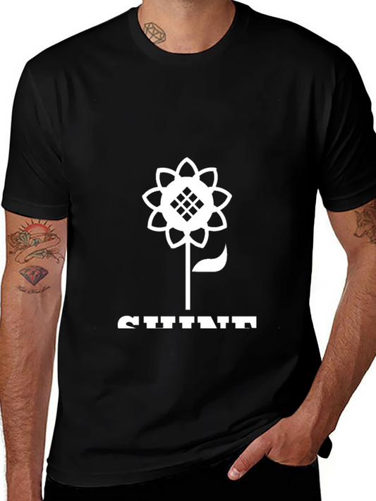 Sunflower SHINE Black T-Shirt
