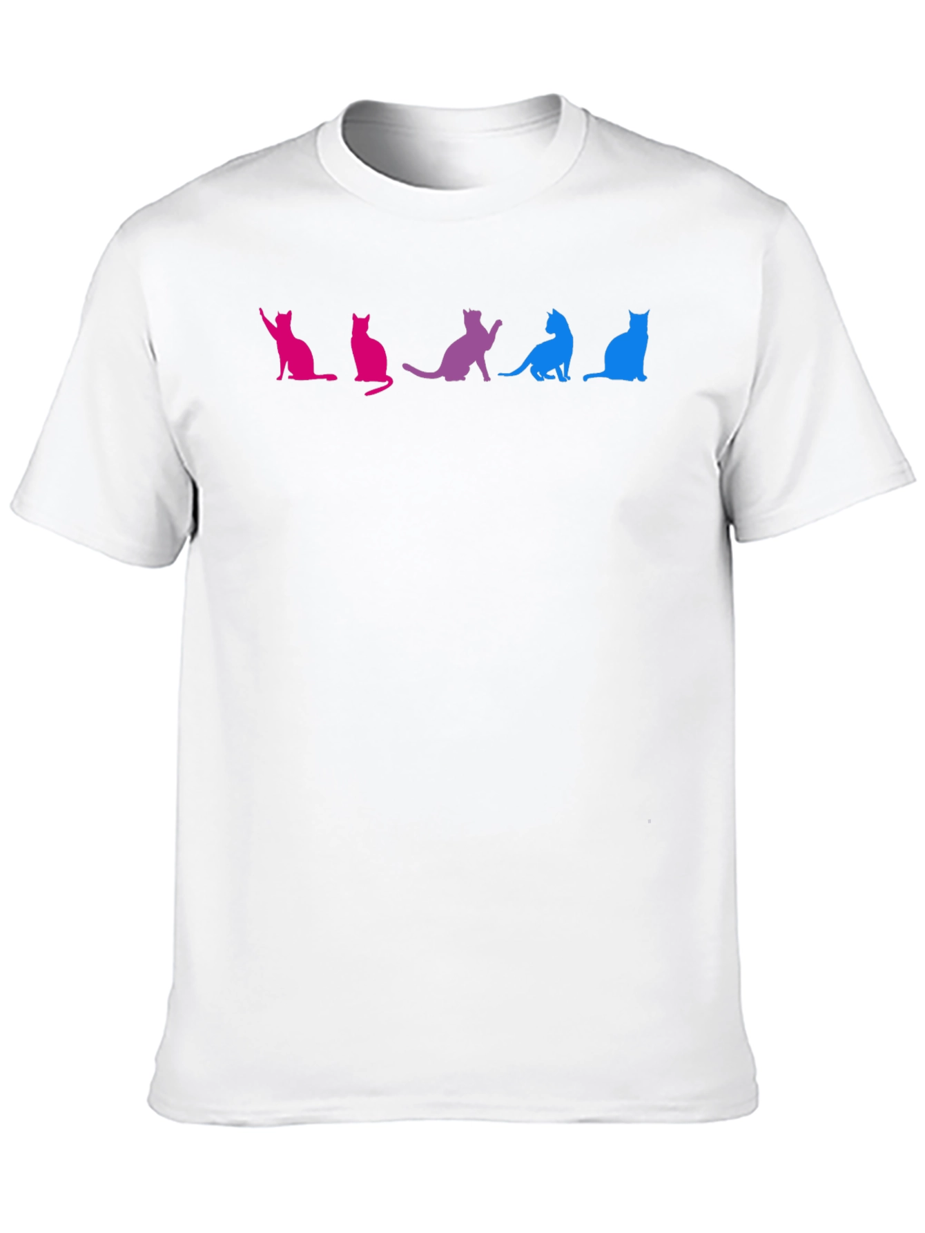 Bisexual Pride Cats Graphic T-Shirt