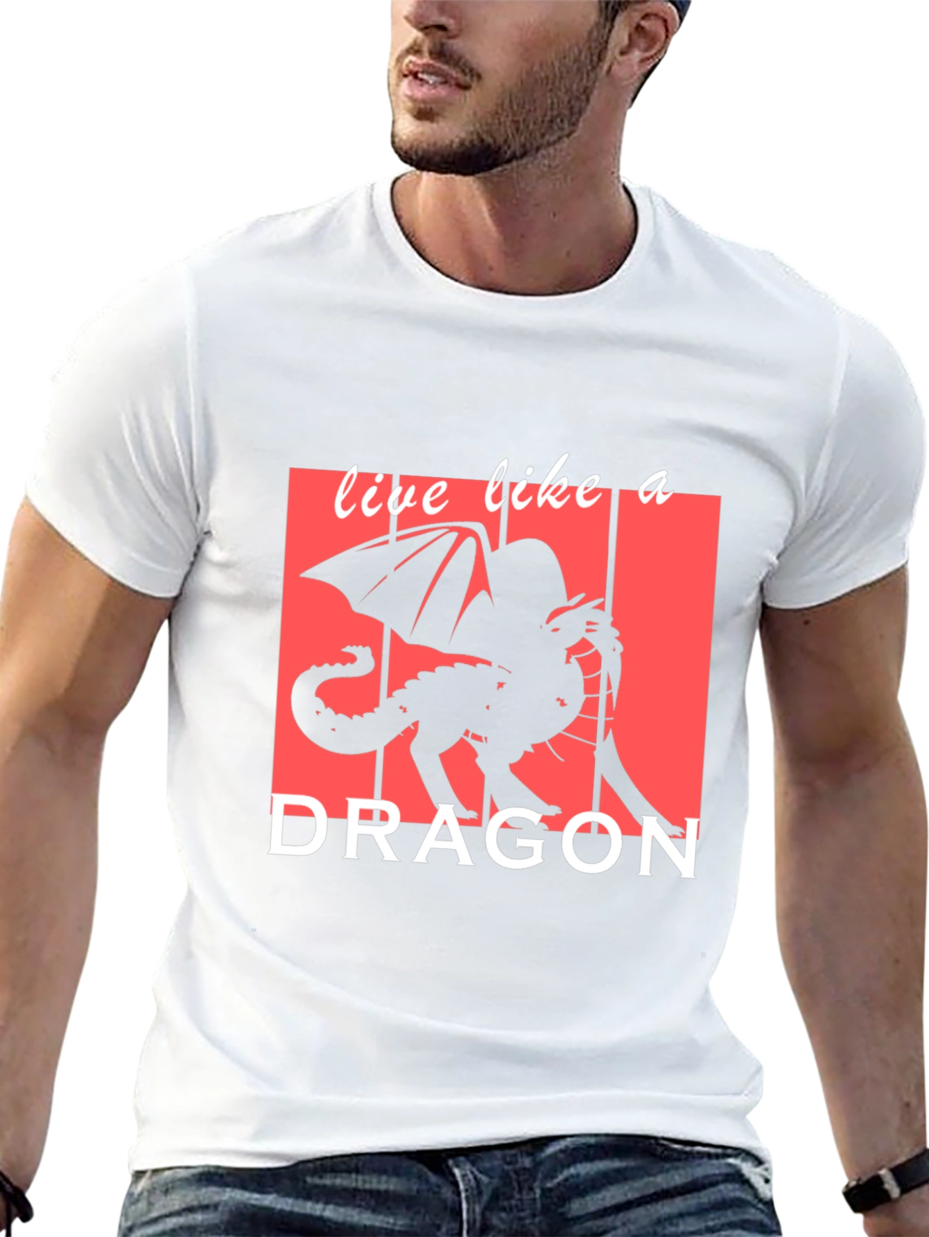 Live Like a Dragon Graphic Tee