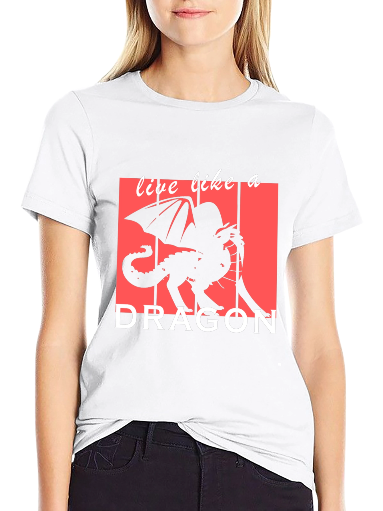 Live Like a Dragon Graphic Tee