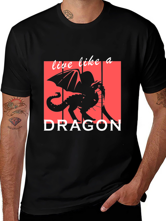 Live Like a Dragon Graphic Tee