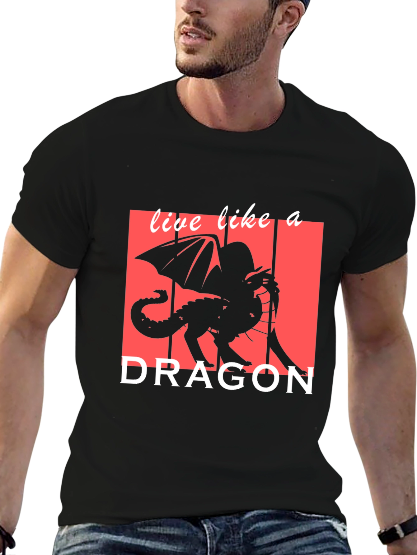 Live Like a Dragon Graphic Tee