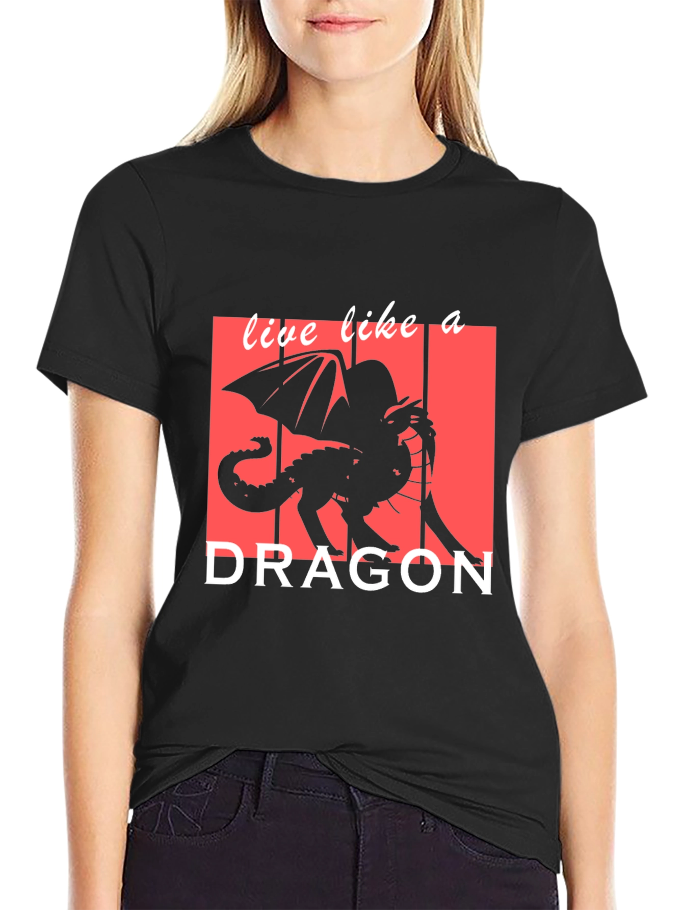 Live Like a Dragon Graphic Tee