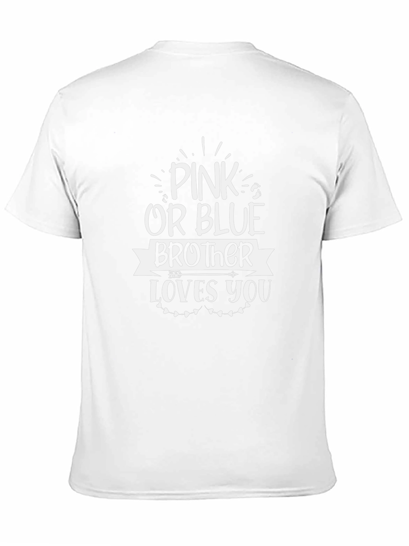 Pink or Blue Brother Loves You T-Shirt