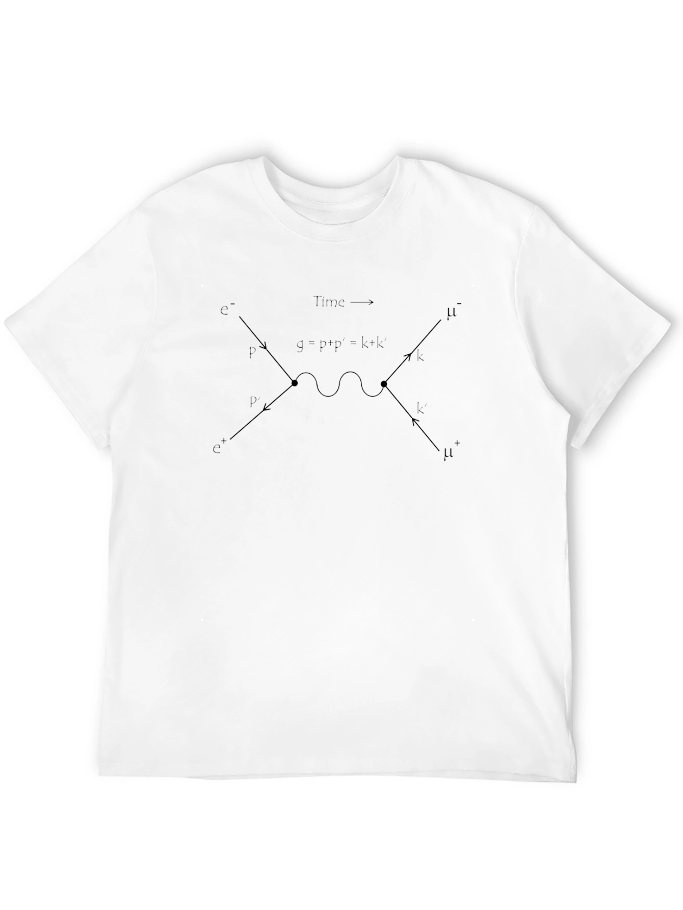 Physics Diagram Black T-Shirt