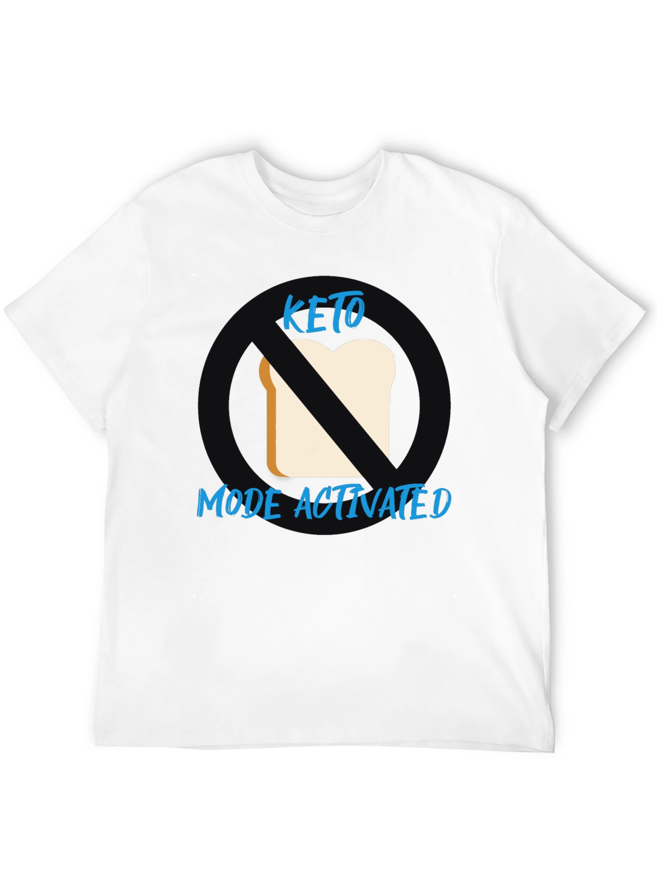 Keto Mode Activated Black Graphic T-Shirt