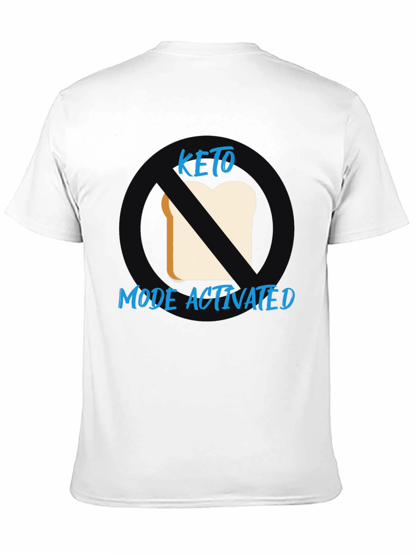 Keto Mode Activated Black Graphic T-Shirt
