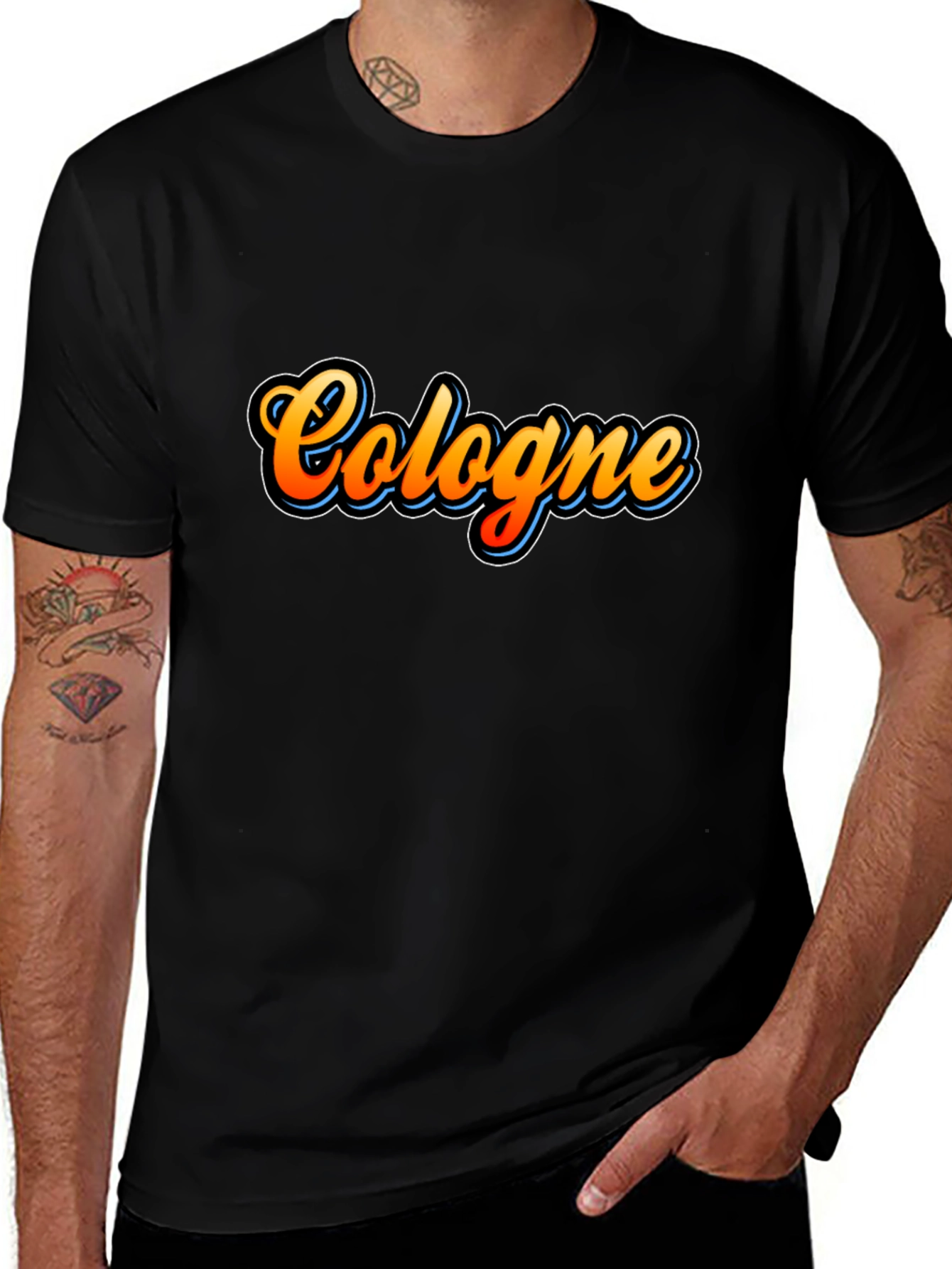 Cologne Graphic T-Shirt - Stylish & Comfortable