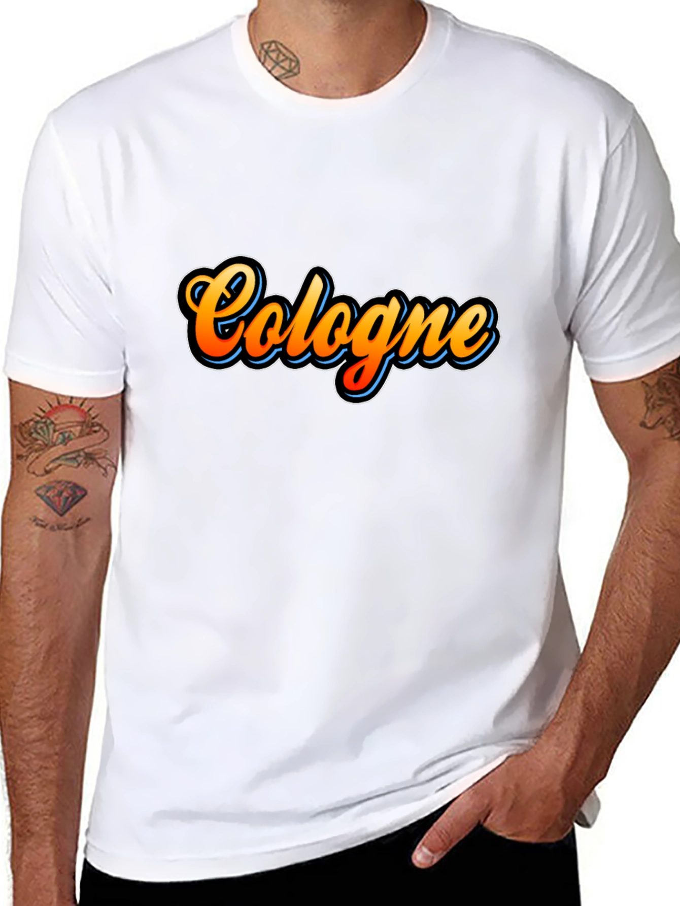 Cologne Graphic T-Shirt - Stylish & Comfortable