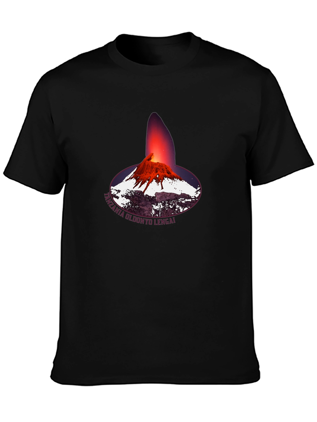 Tanzania Oldonyo Lengai Volcano Graphic T-Shirt