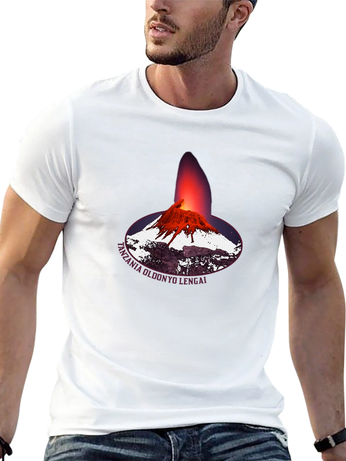 Tanzania Oldonyo Lengai Volcano Graphic T-Shirt