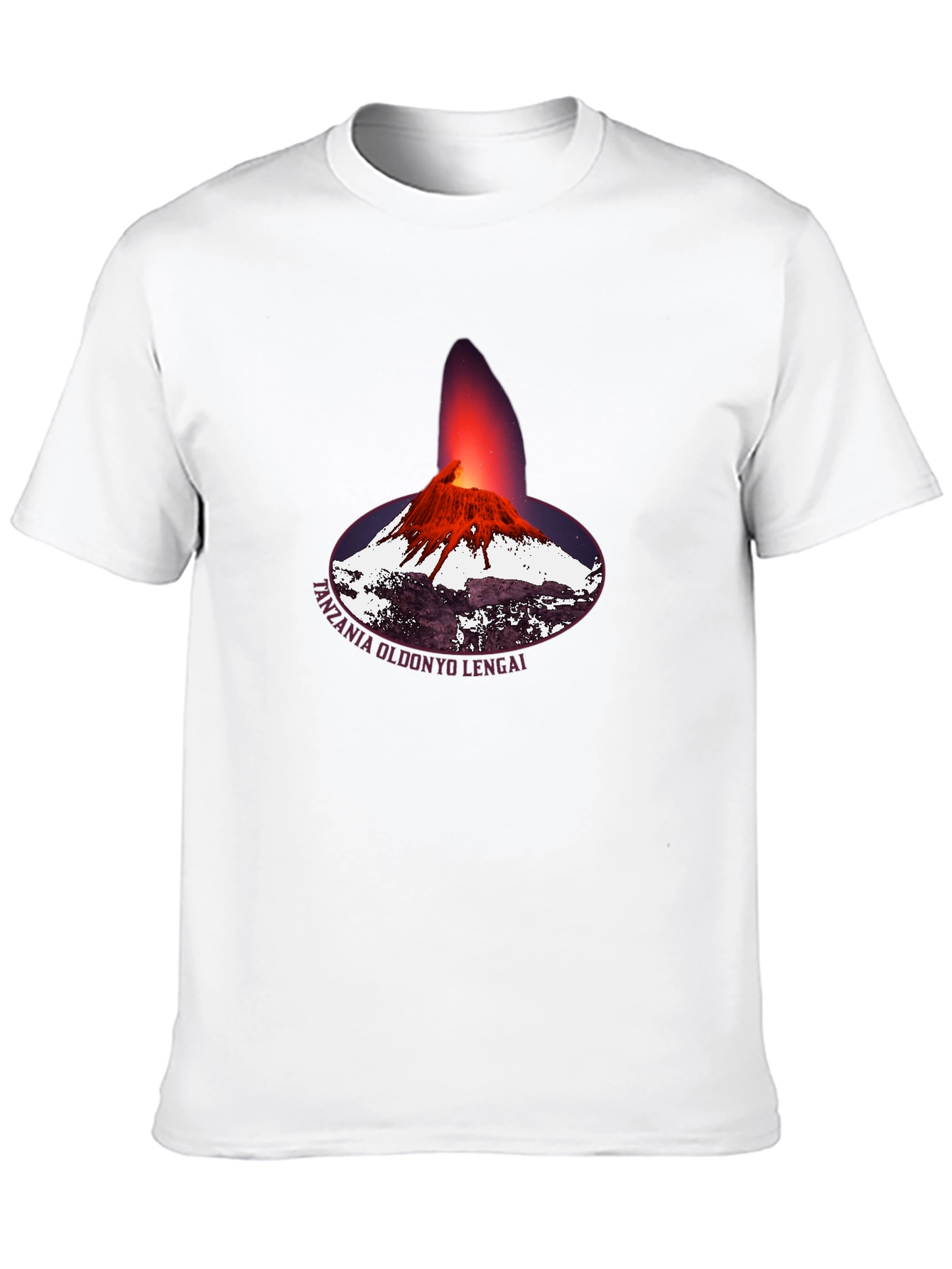 Tanzania Oldonyo Lengai Volcano Graphic T-Shirt