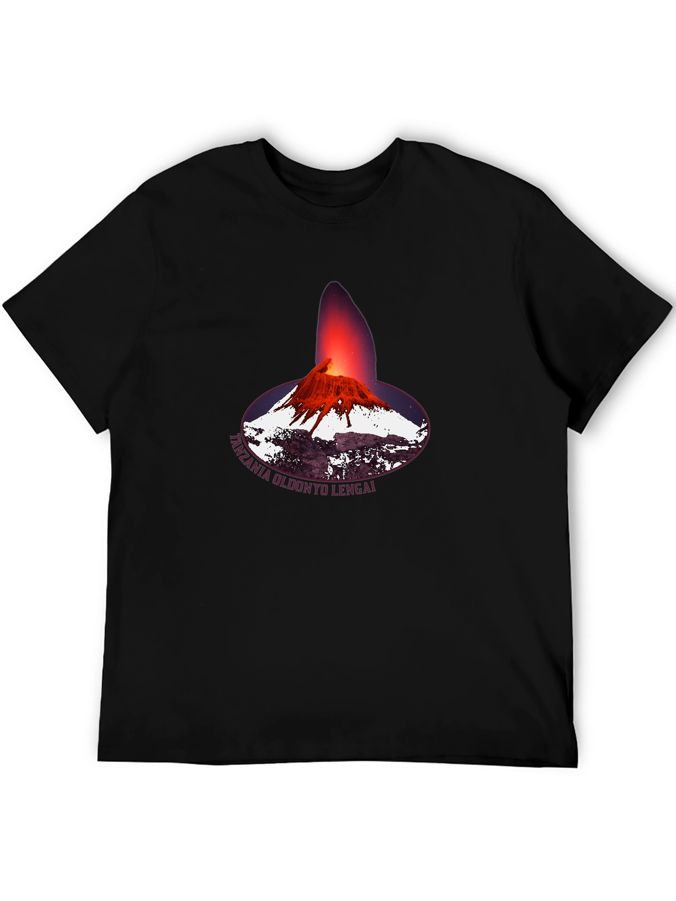 Tanzania Oldonyo Lengai Volcano Graphic T-Shirt