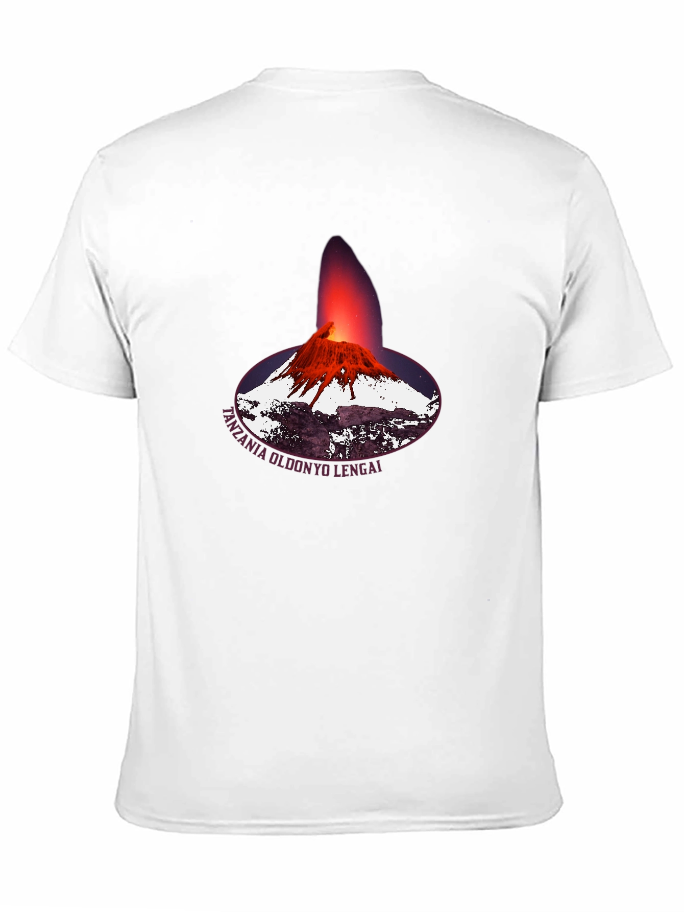 Tanzania Oldonyo Lengai Volcano Graphic T-Shirt
