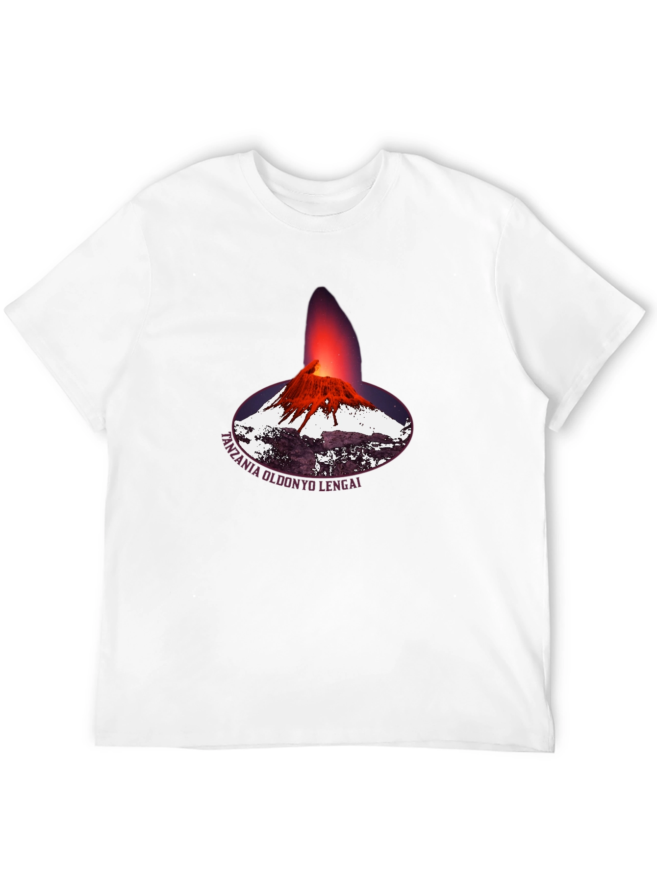 Tanzania Oldonyo Lengai Volcano Graphic T-Shirt