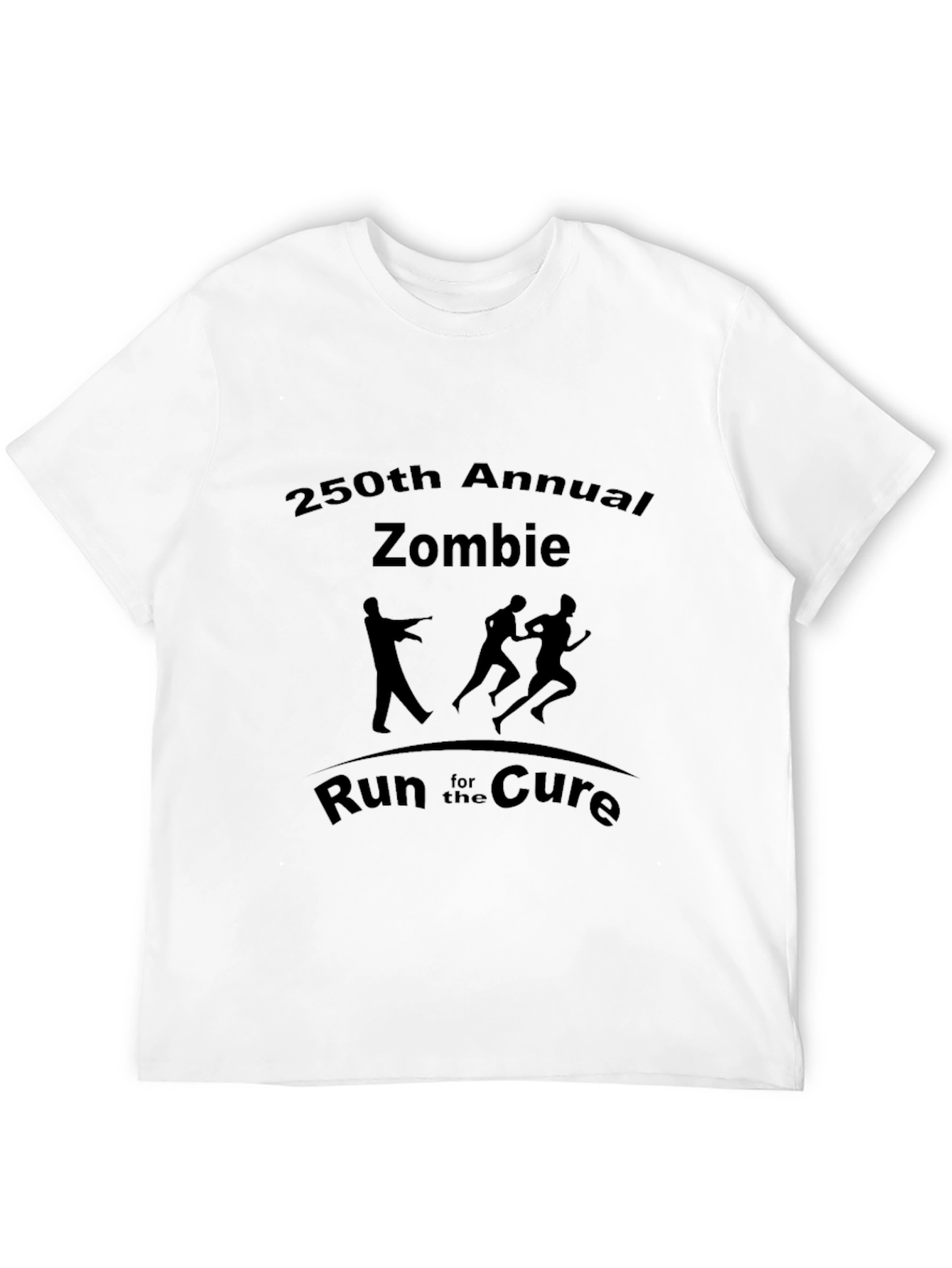 Zombie Run T-Shirt: 250th Annual Cure