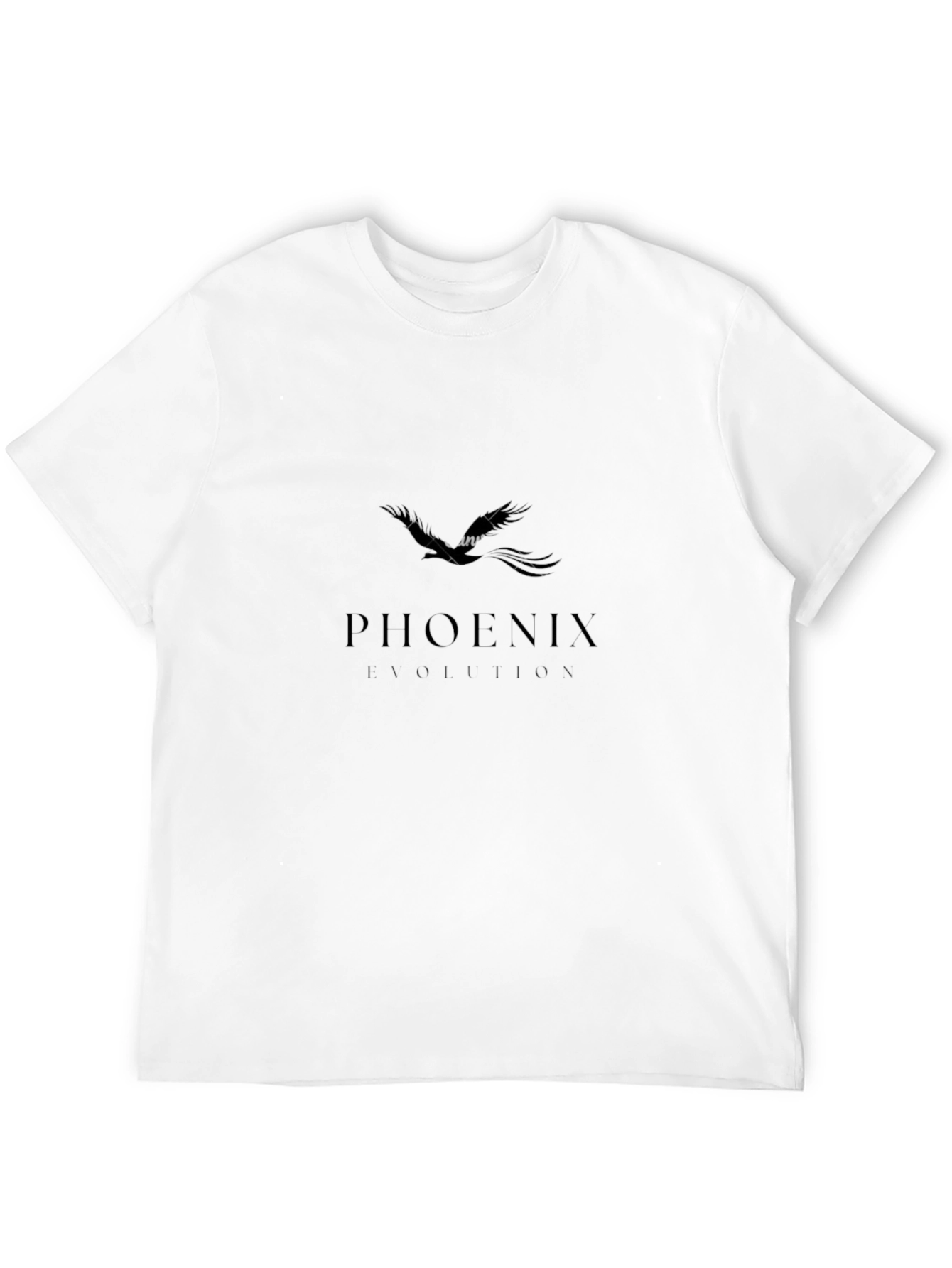 Phoenix Rising Black Graphic Tee