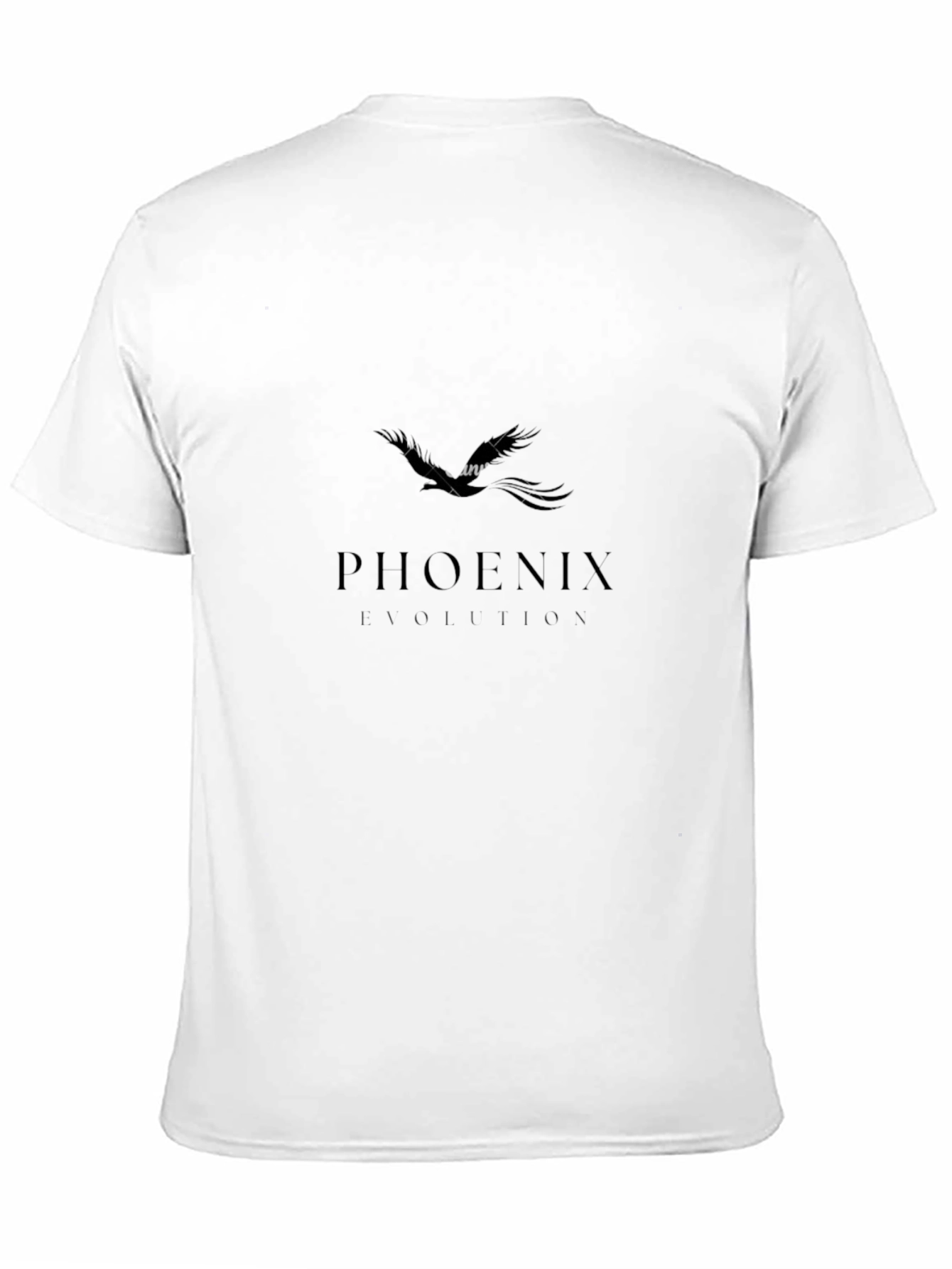 Phoenix Rising Black Graphic Tee