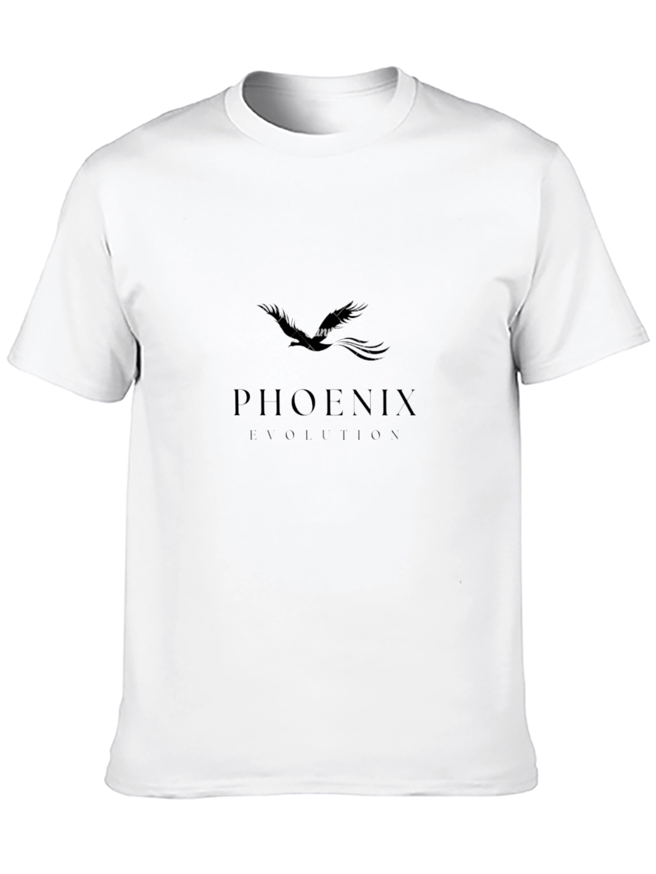 Phoenix Rising Black Graphic Tee
