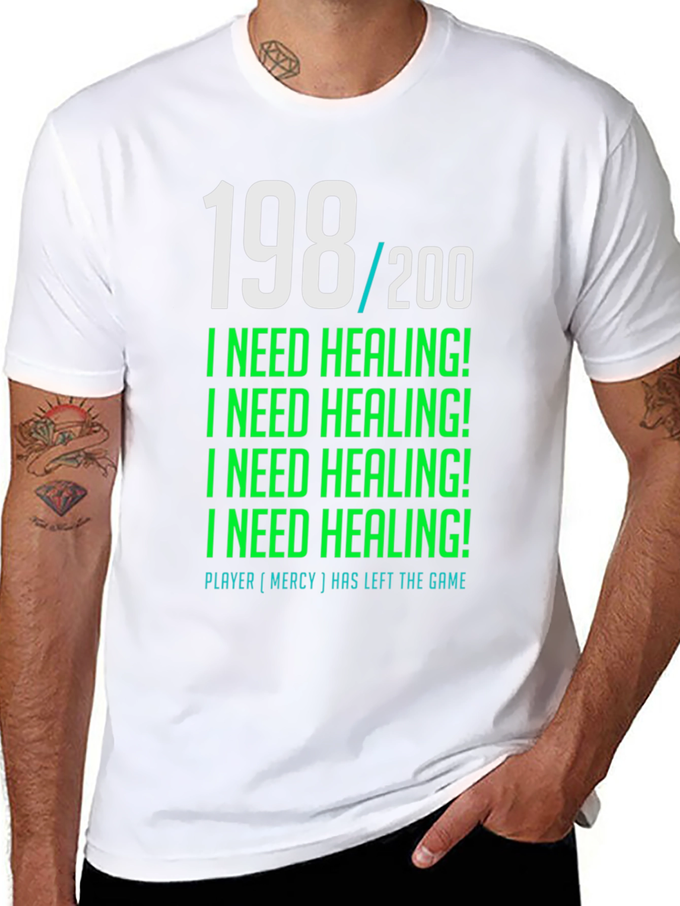 I Need Healing Gamer T-Shirt