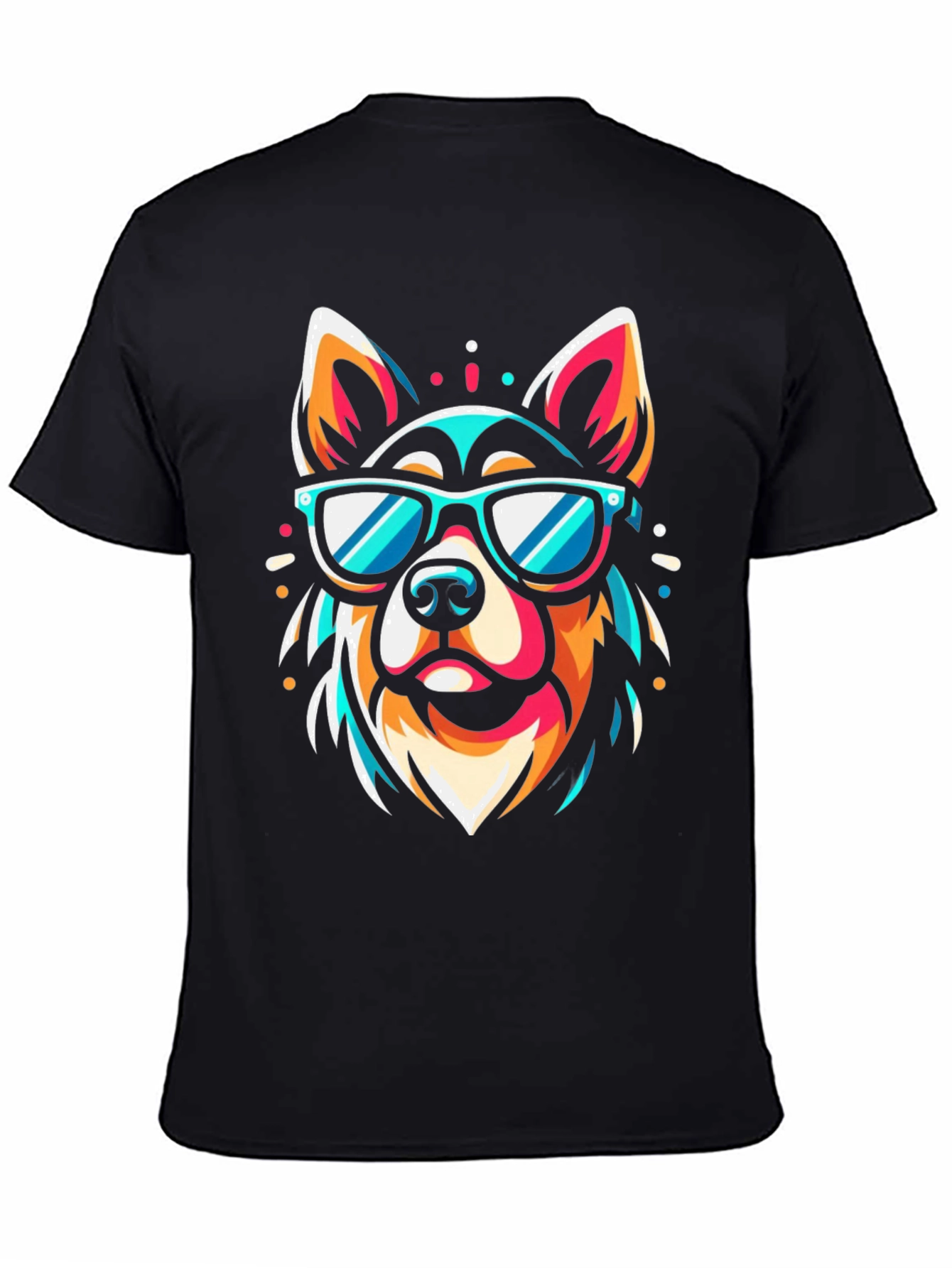 Cool Dog Graphic Tee - Trendy Streetwear