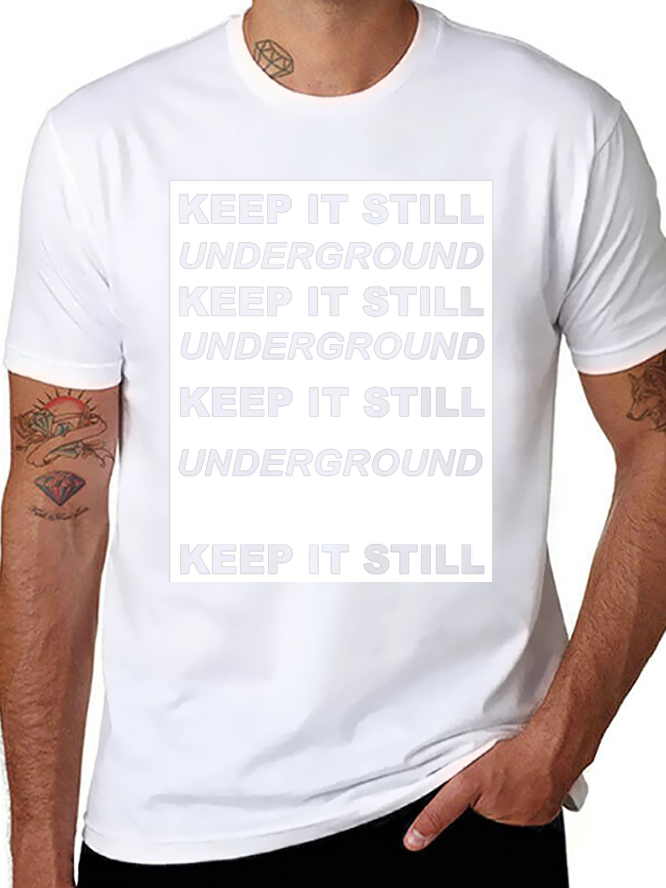 Keep It Still Underground Graphic Tee