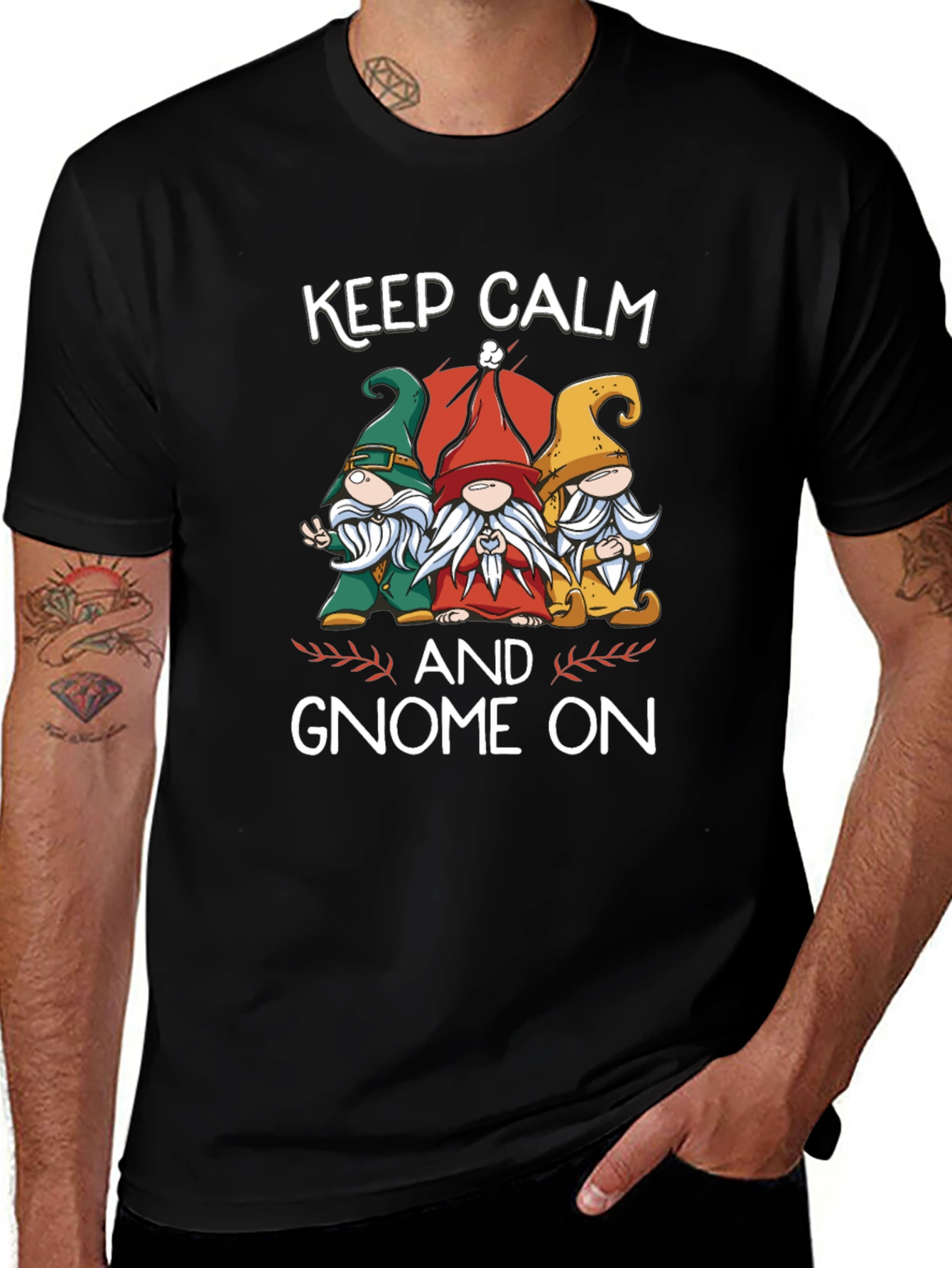 Keep Calm and Gnome On T-Shirt