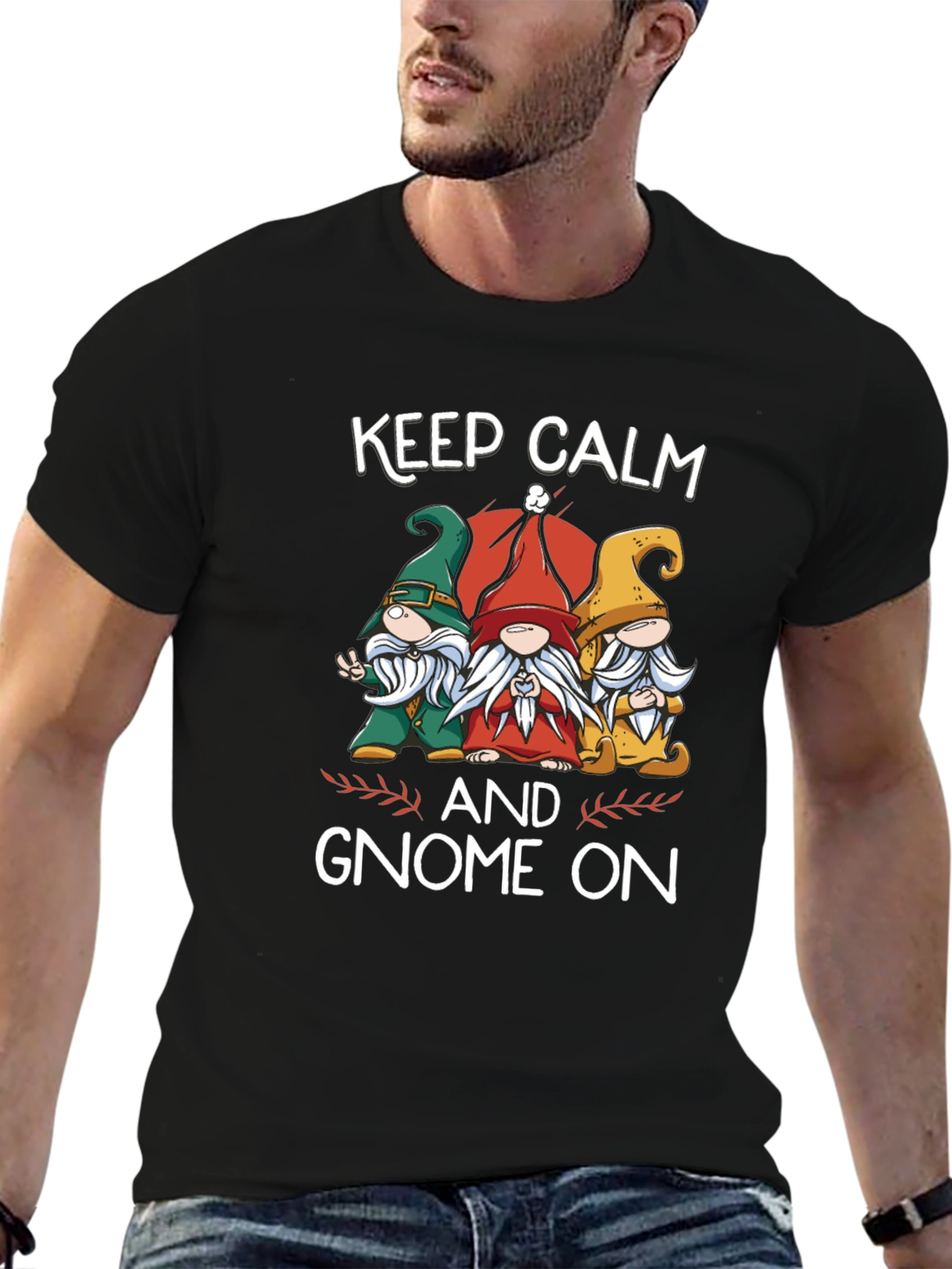 Keep Calm and Gnome On T-Shirt