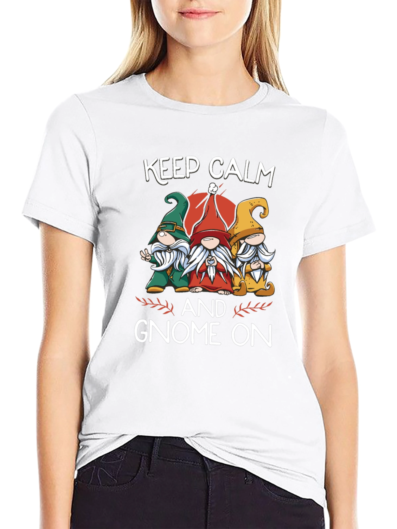 Keep Calm and Gnome On T-Shirt
