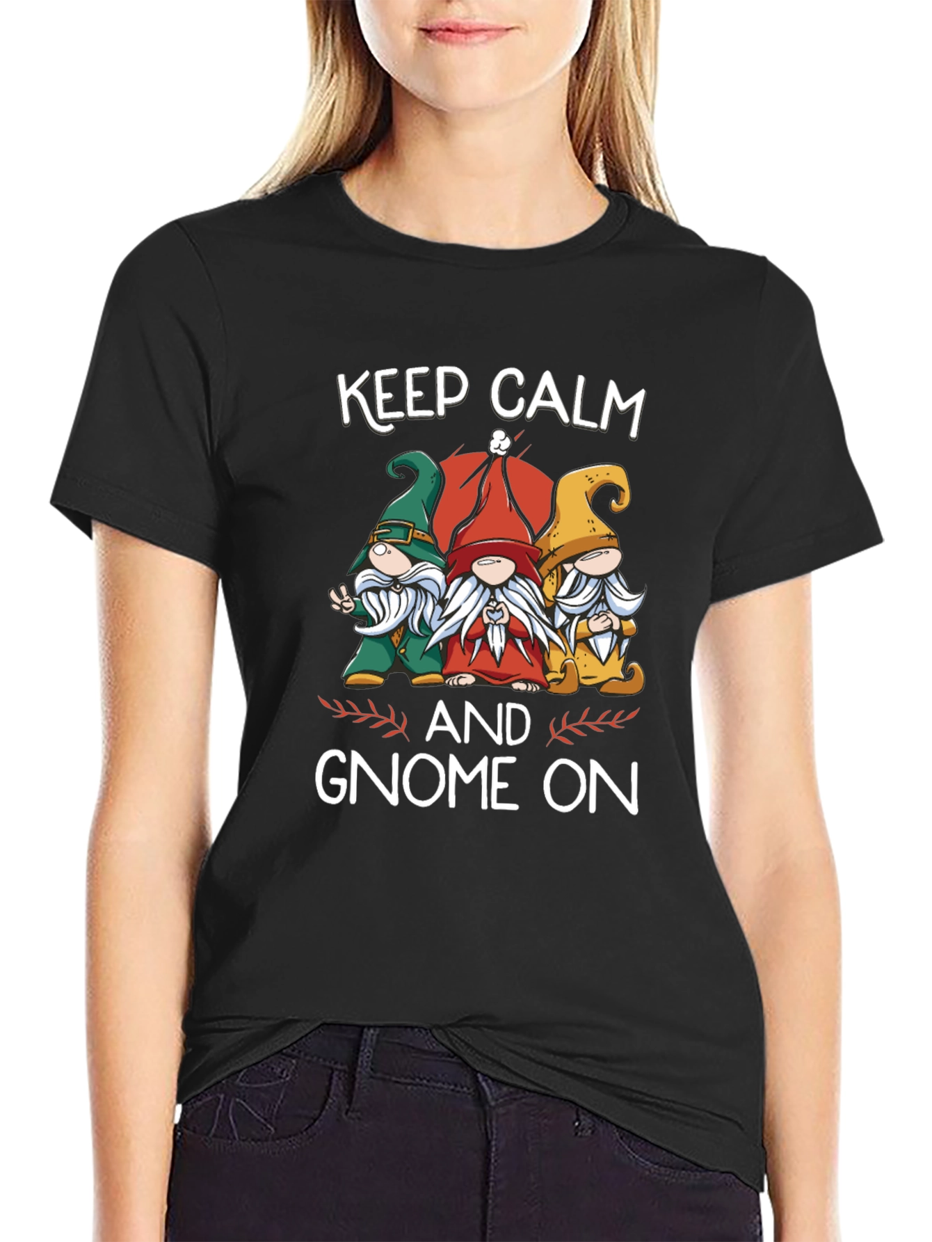 Keep Calm and Gnome On T-Shirt