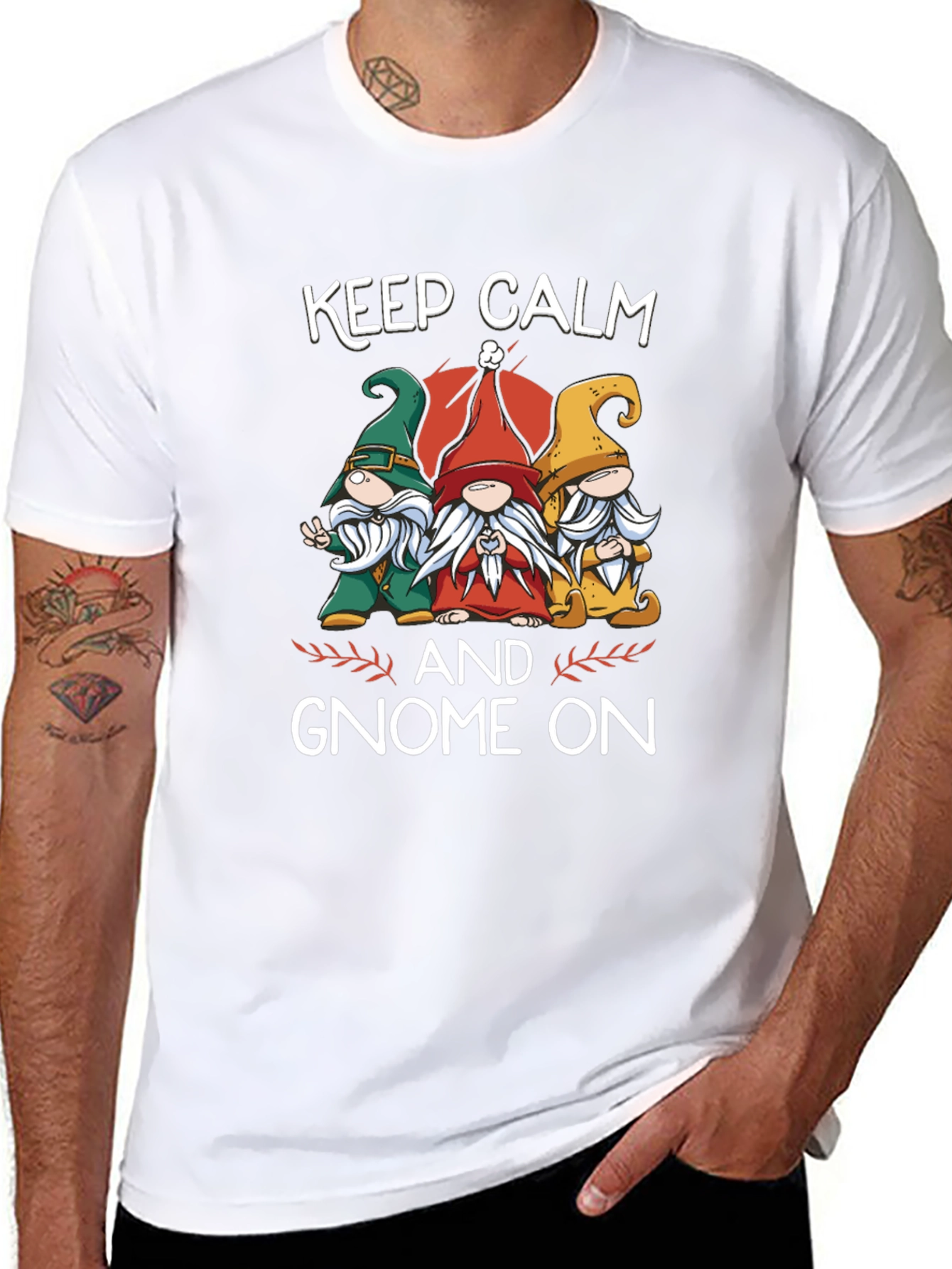 Keep Calm and Gnome On T-Shirt