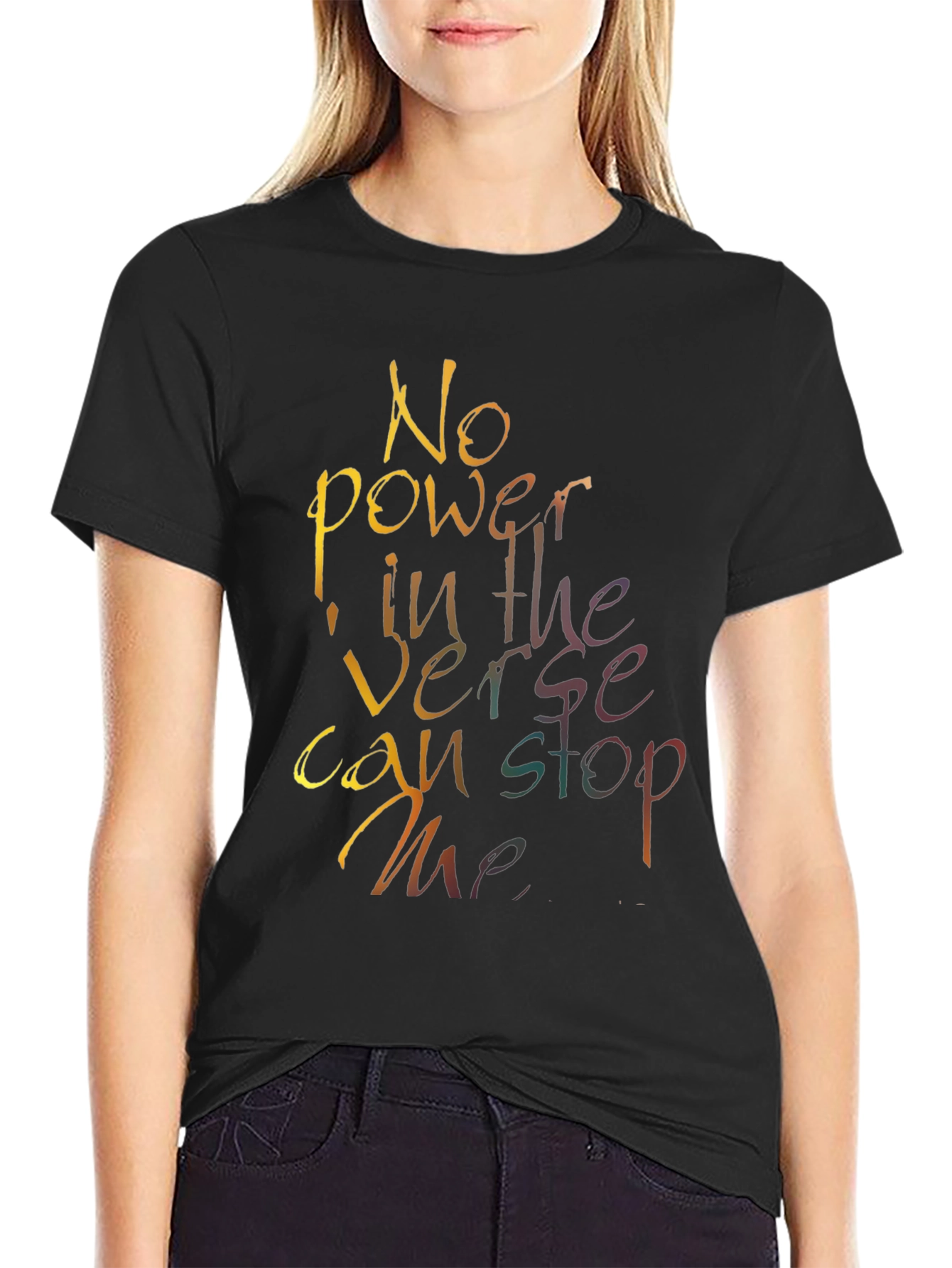 No Power T-Shirt - Mens Black Graphic Tee