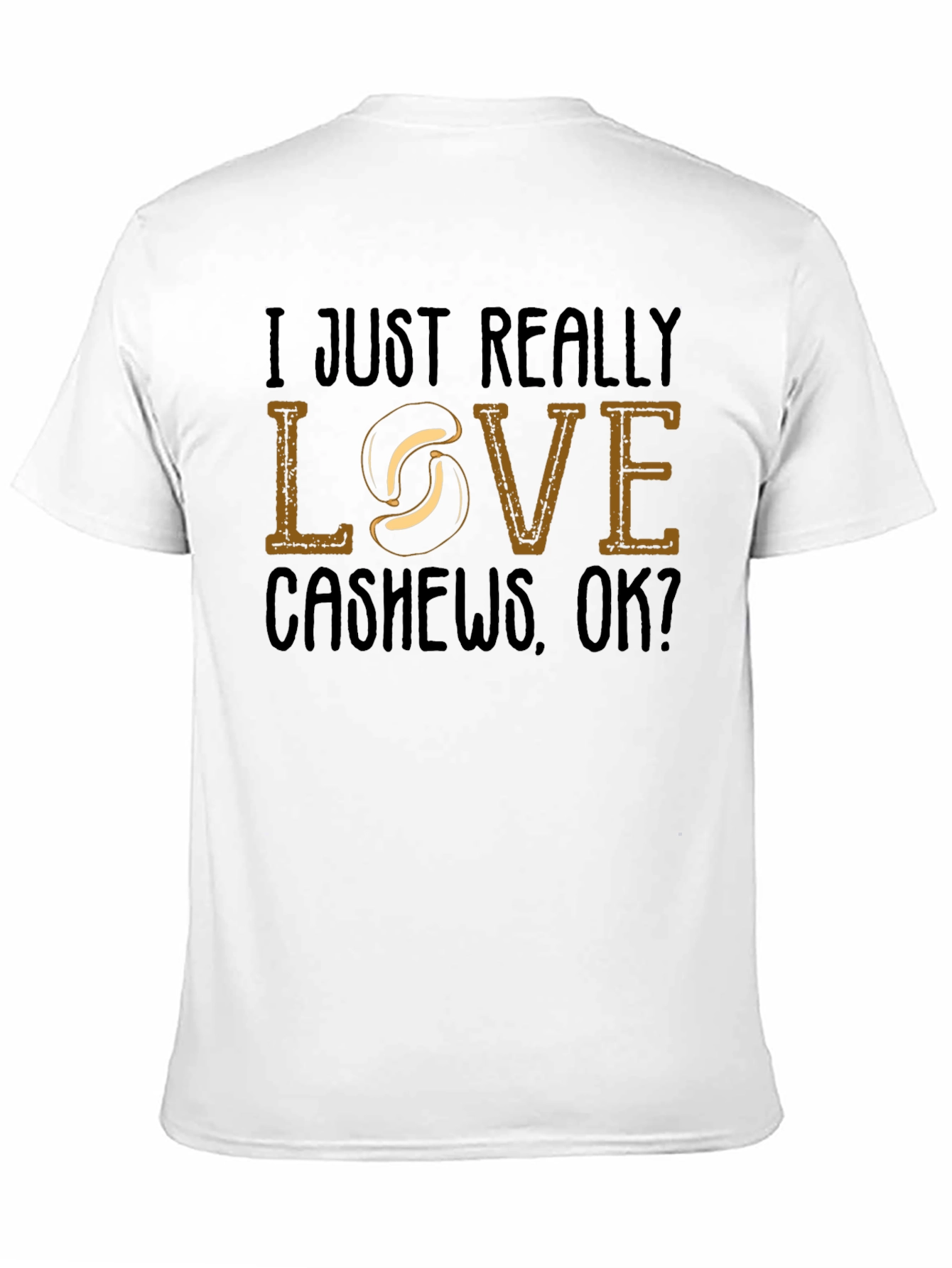 Cashew Lover T-Shirt - Funny Nutty Tee