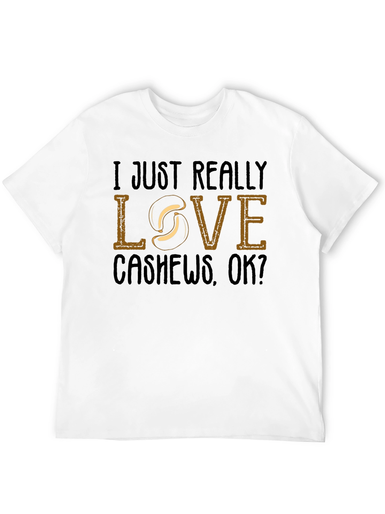 Cashew Lover T-Shirt - Funny Nutty Tee